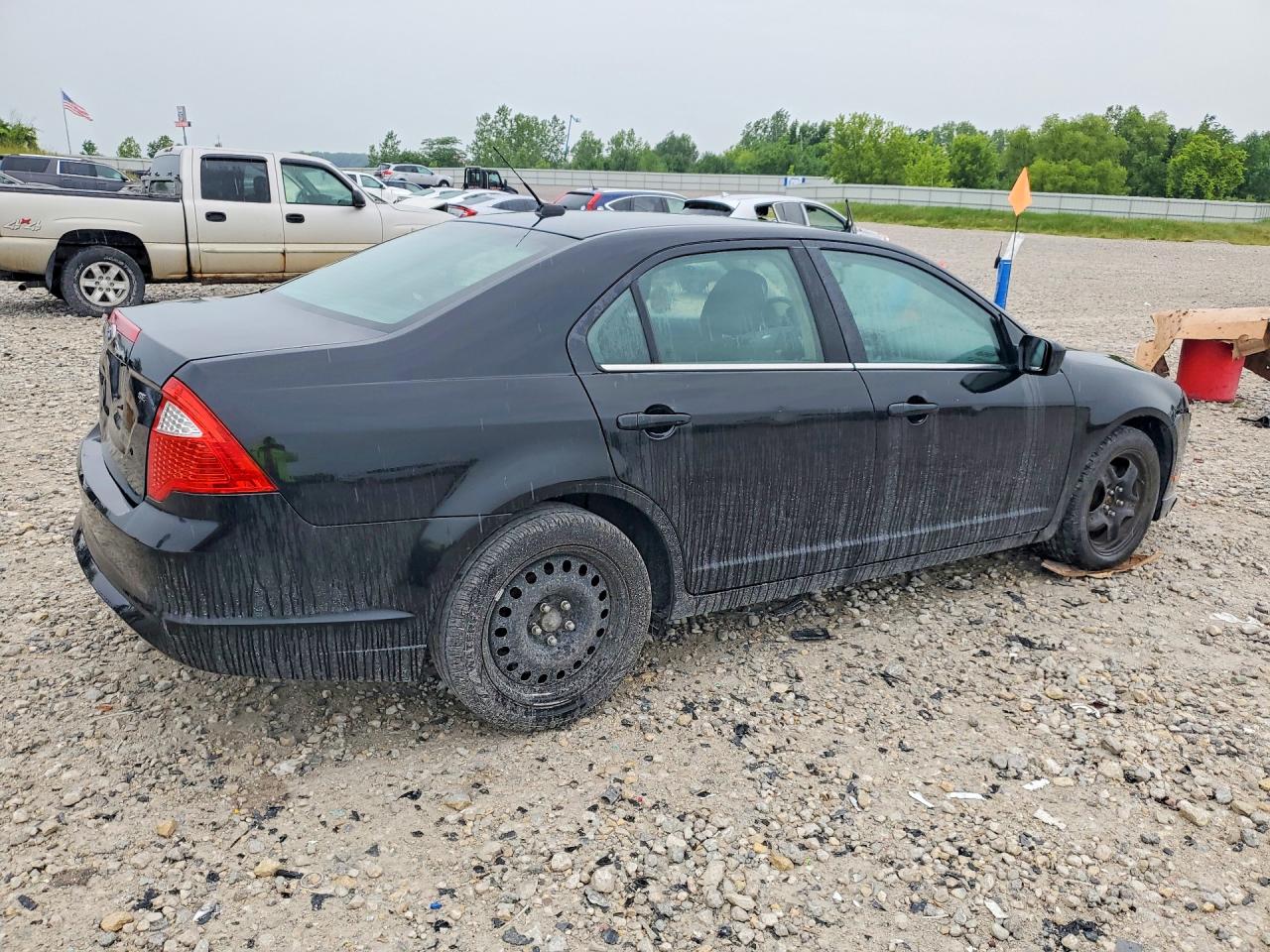 2010 Ford Fusion Se Black vin: 3FAHP0HA6AR336819