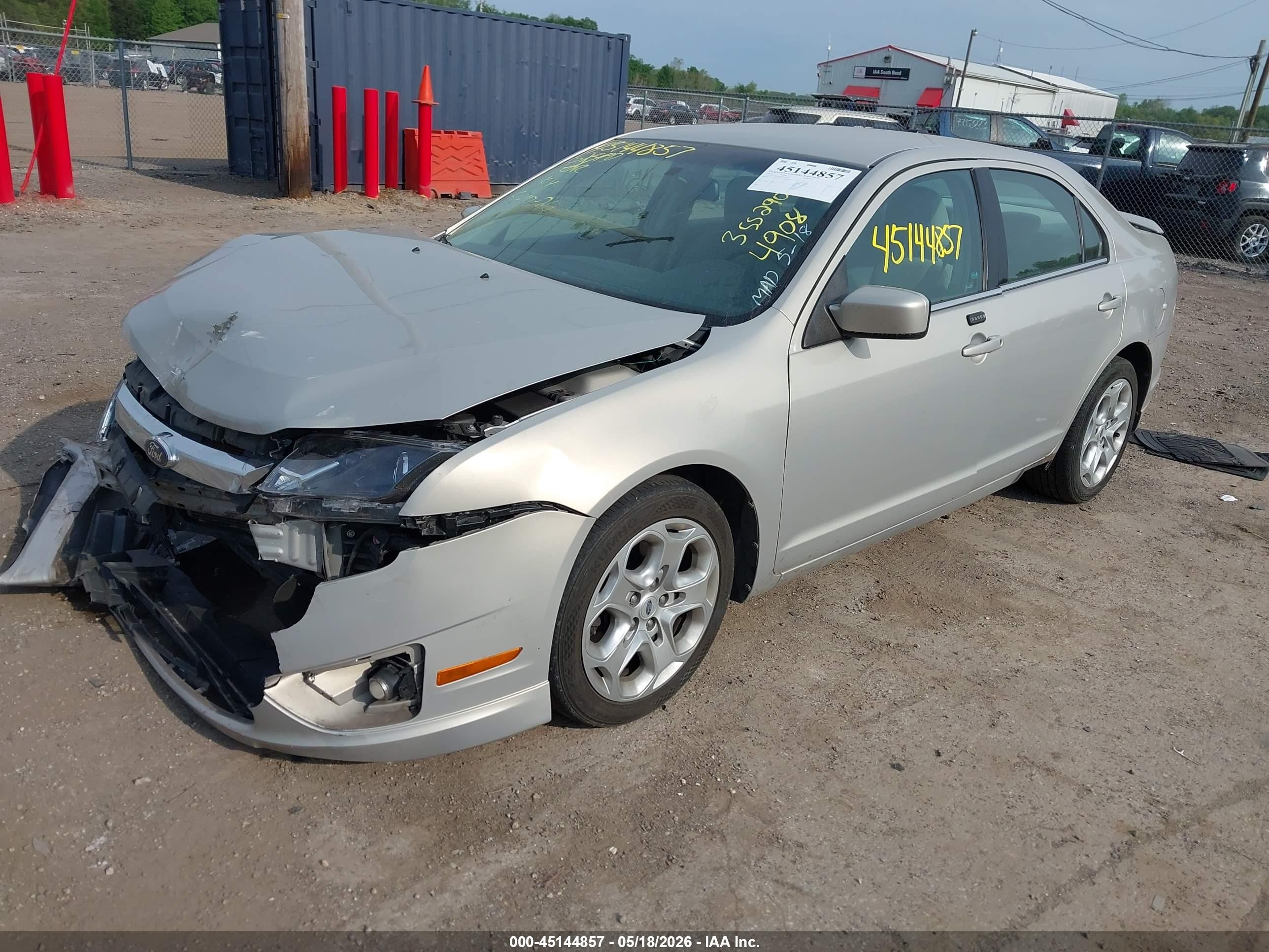 2010 Ford Fusion Se Gray vin: 3FAHP0HA6AR355290