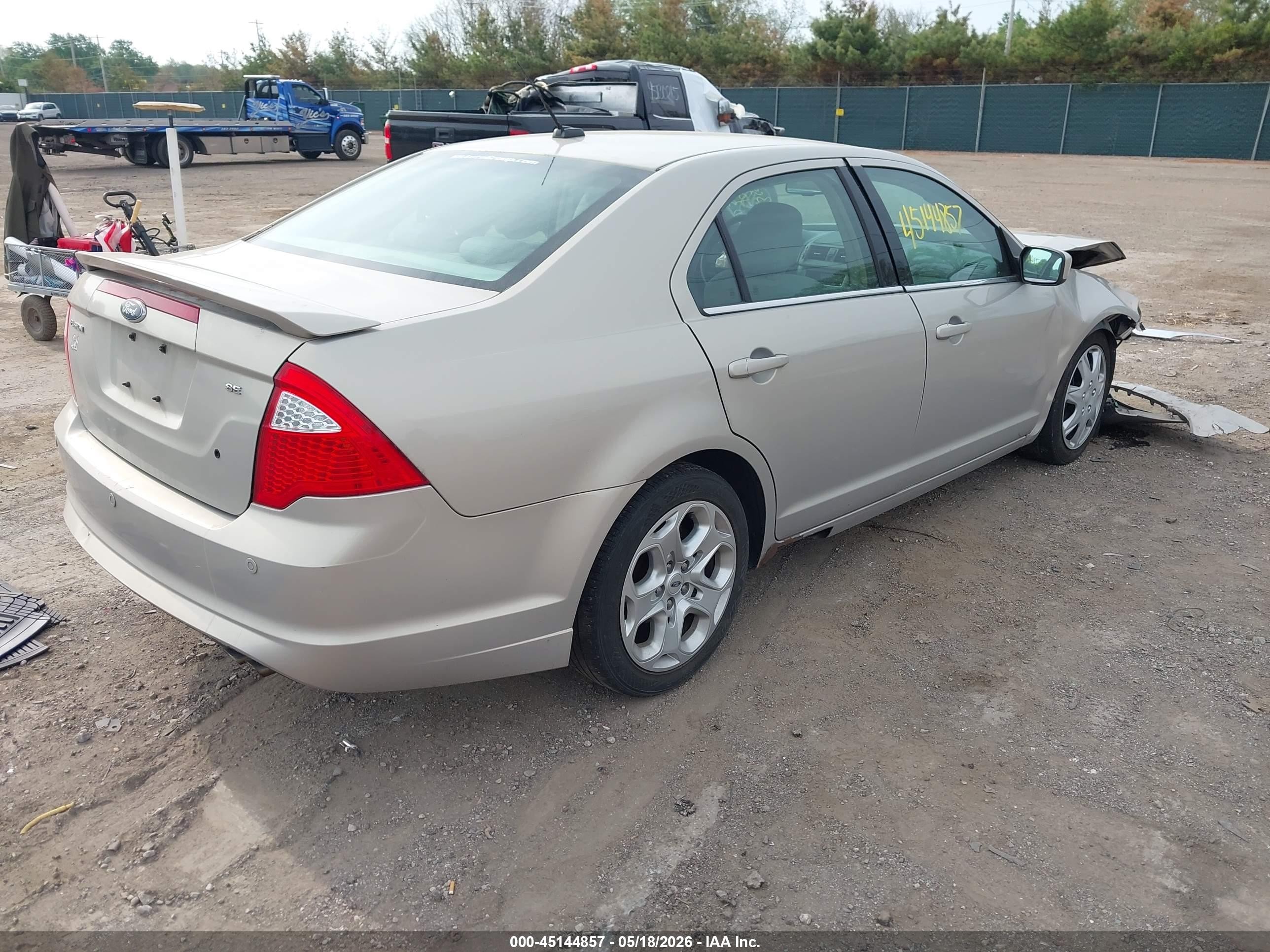 2010 Ford Fusion Se Gray vin: 3FAHP0HA6AR355290