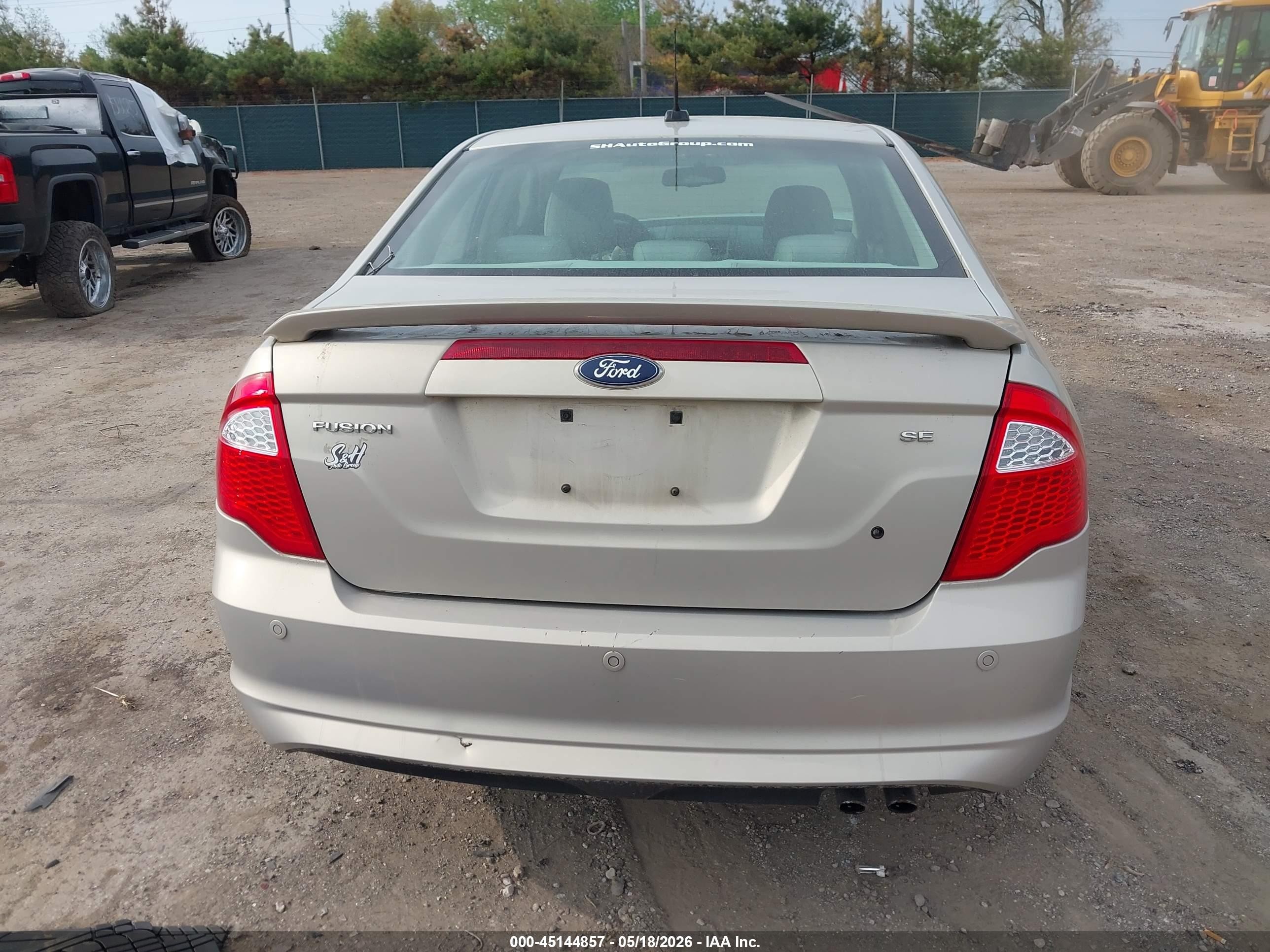2010 Ford Fusion Se Gray vin: 3FAHP0HA6AR355290