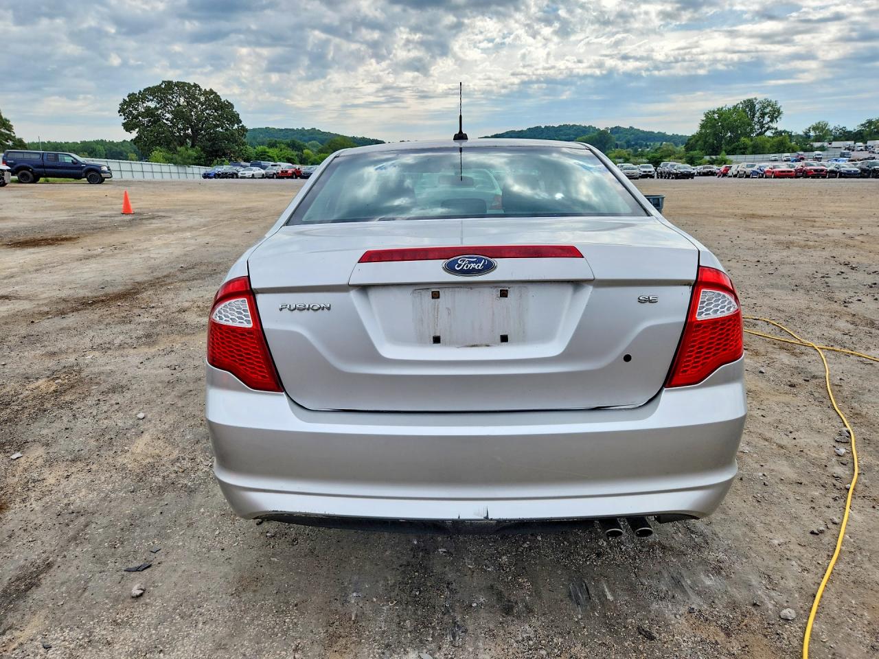 2010 Ford Fusion Se Silver vin: 3FAHP0HA6AR381985
