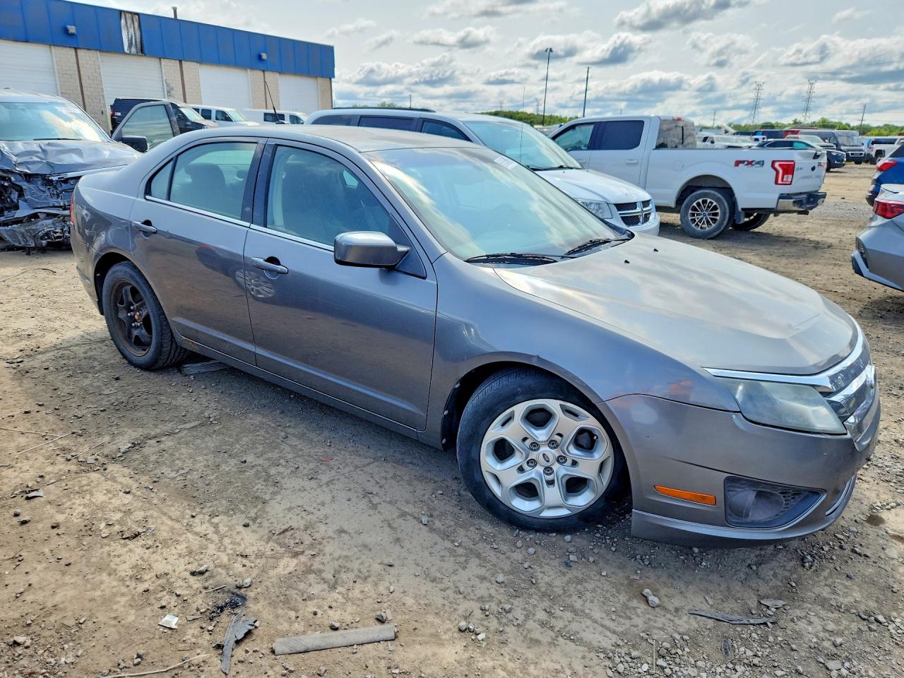 2010 Ford Fusion Se Серый vin: 3FAHP0HA6AR384644