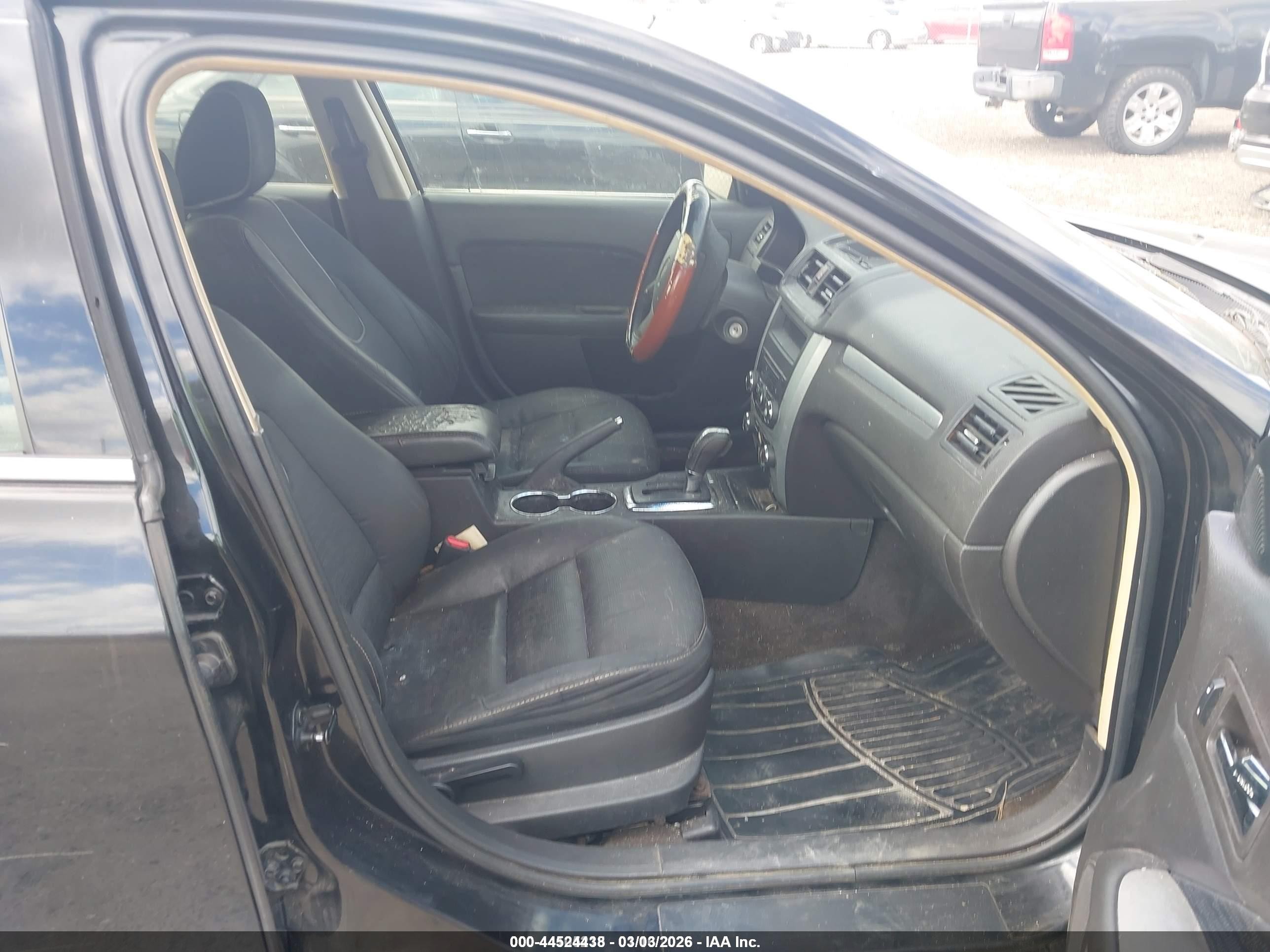 2010 Ford Fusion Se Black vin: 3FAHP0HA6AR388340