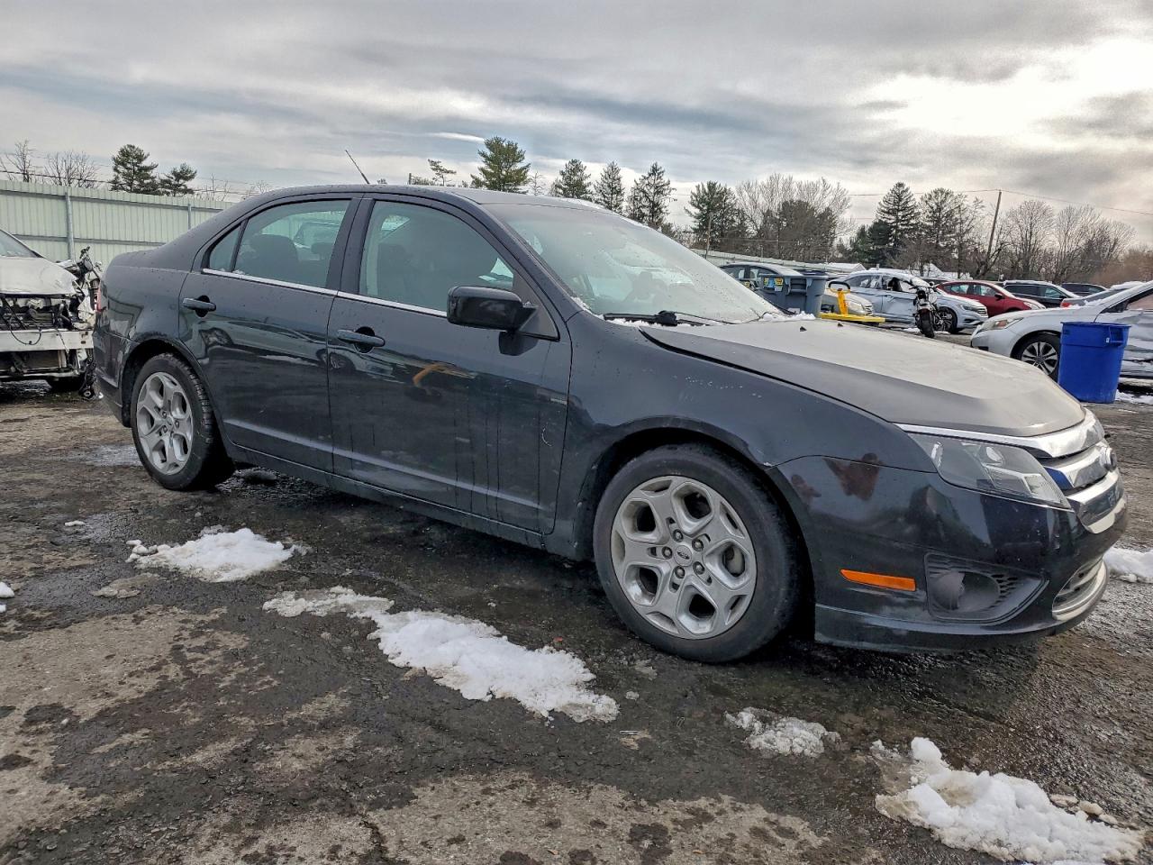 2010 Ford Fusion Se Black vin: 3FAHP0HA6AR414130