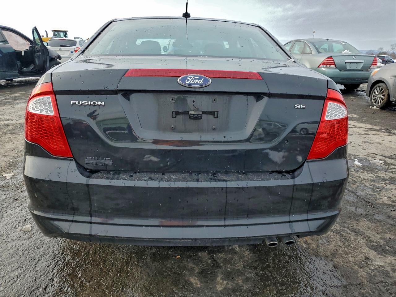 2010 Ford Fusion Se Black vin: 3FAHP0HA6AR414130