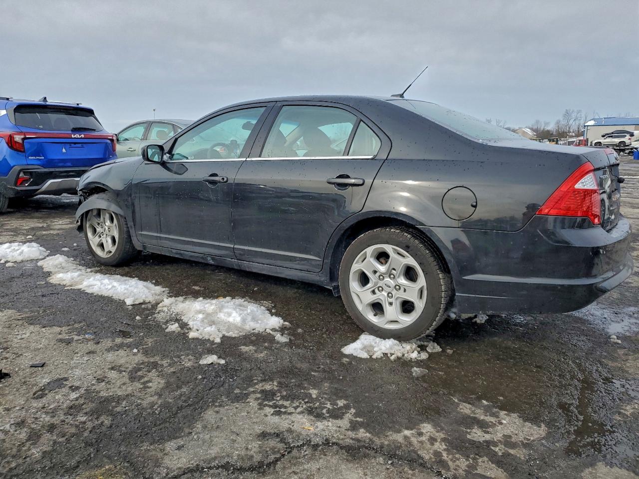 2010 Ford Fusion Se Black vin: 3FAHP0HA6AR414130