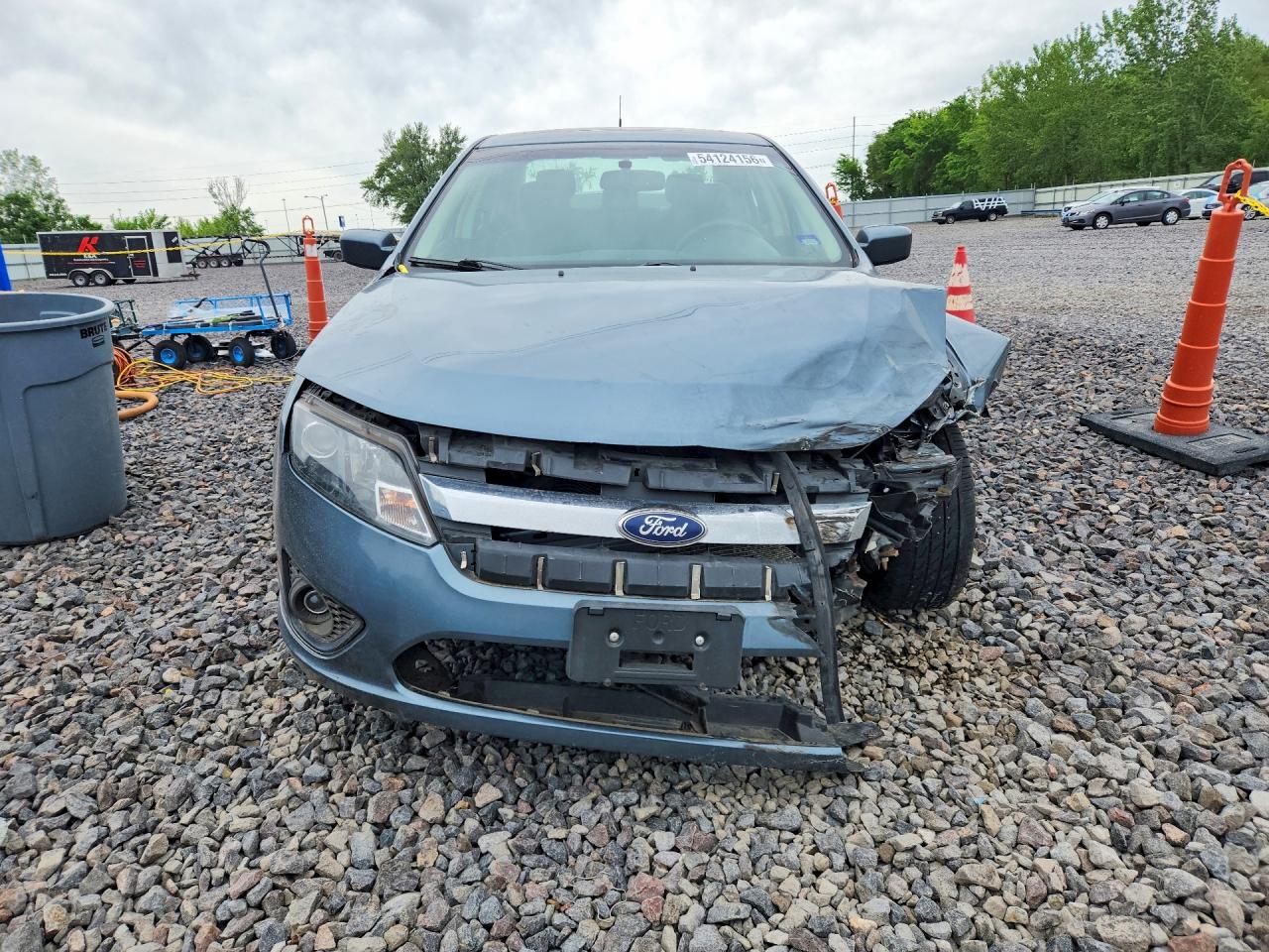 2011 Ford Fusion Gray vin: 3FAHP0HA6BR126108