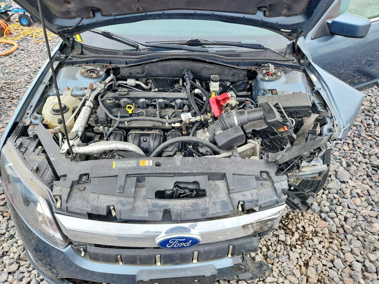 2011 Ford Fusion Gray vin: 3FAHP0HA6BR126108