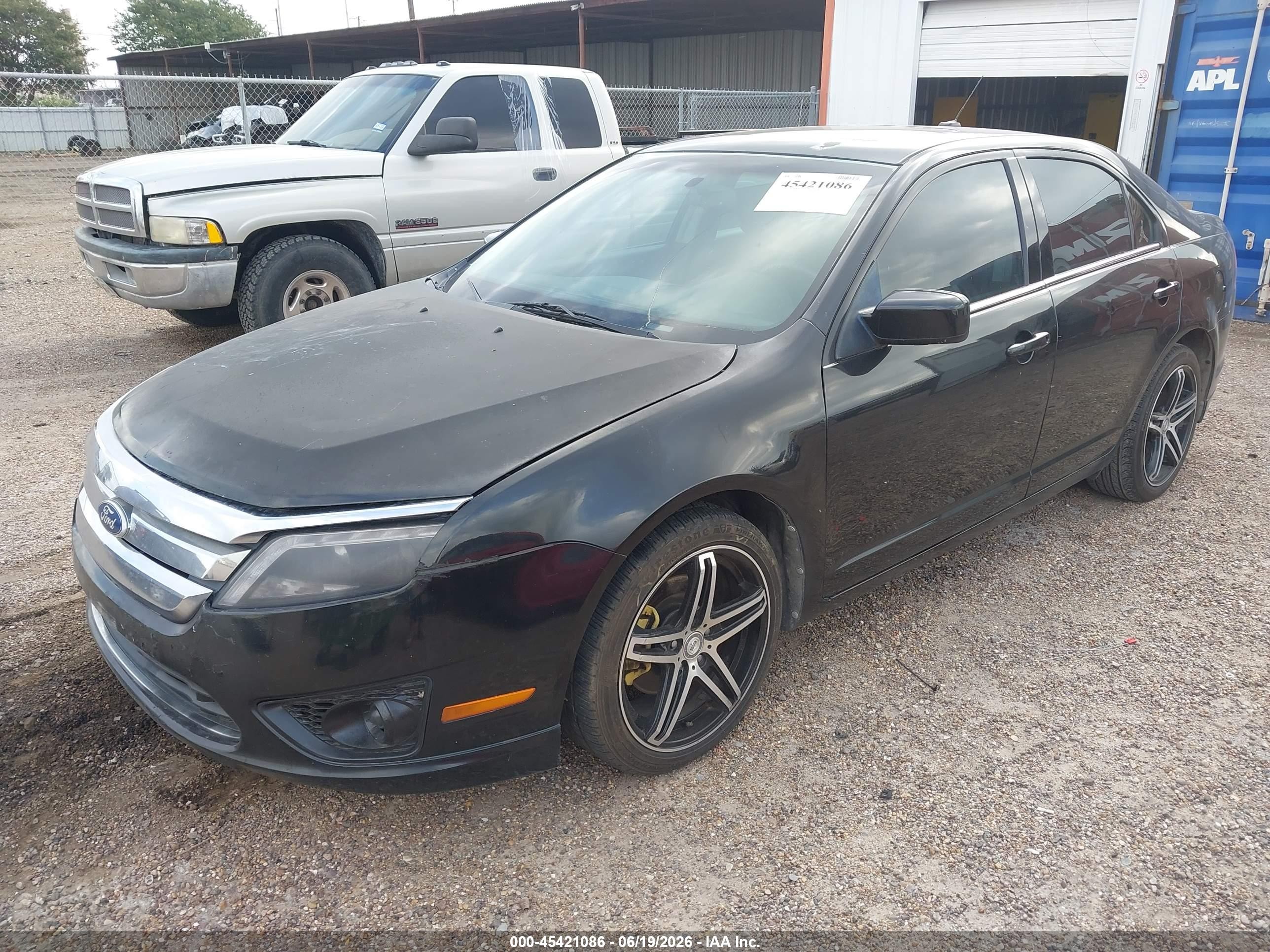 2011 Ford Fusion Se Black vin: 3FAHP0HA6BR148724