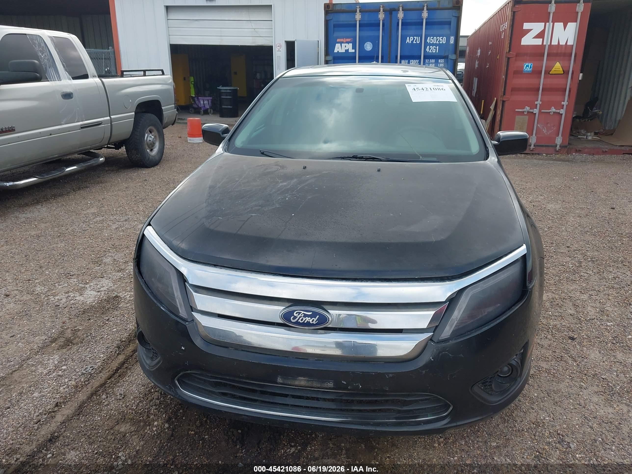2011 Ford Fusion Se Black vin: 3FAHP0HA6BR148724