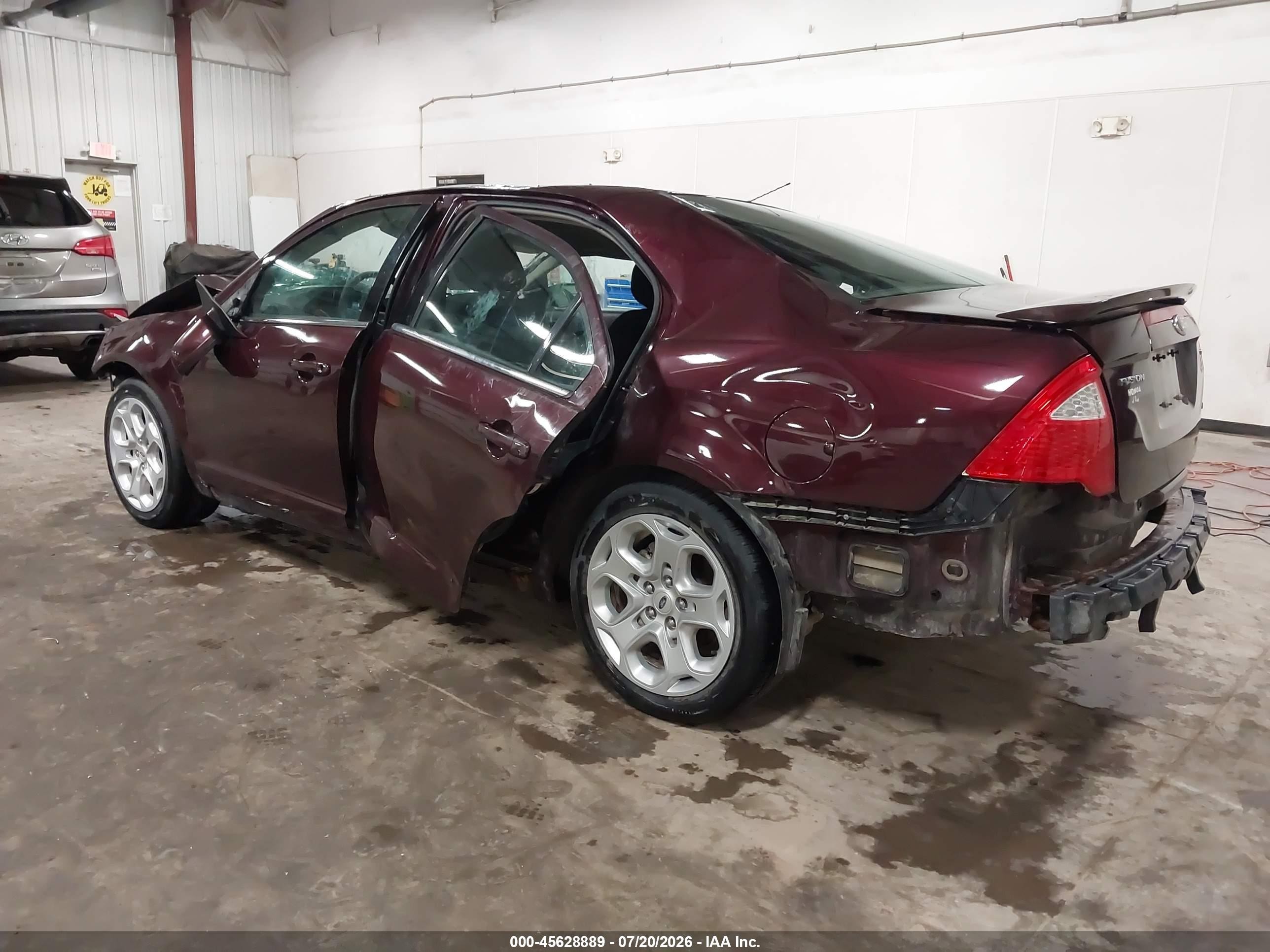 2011 Ford Fusion Se Maroon vin: 3FAHP0HA6BR155043