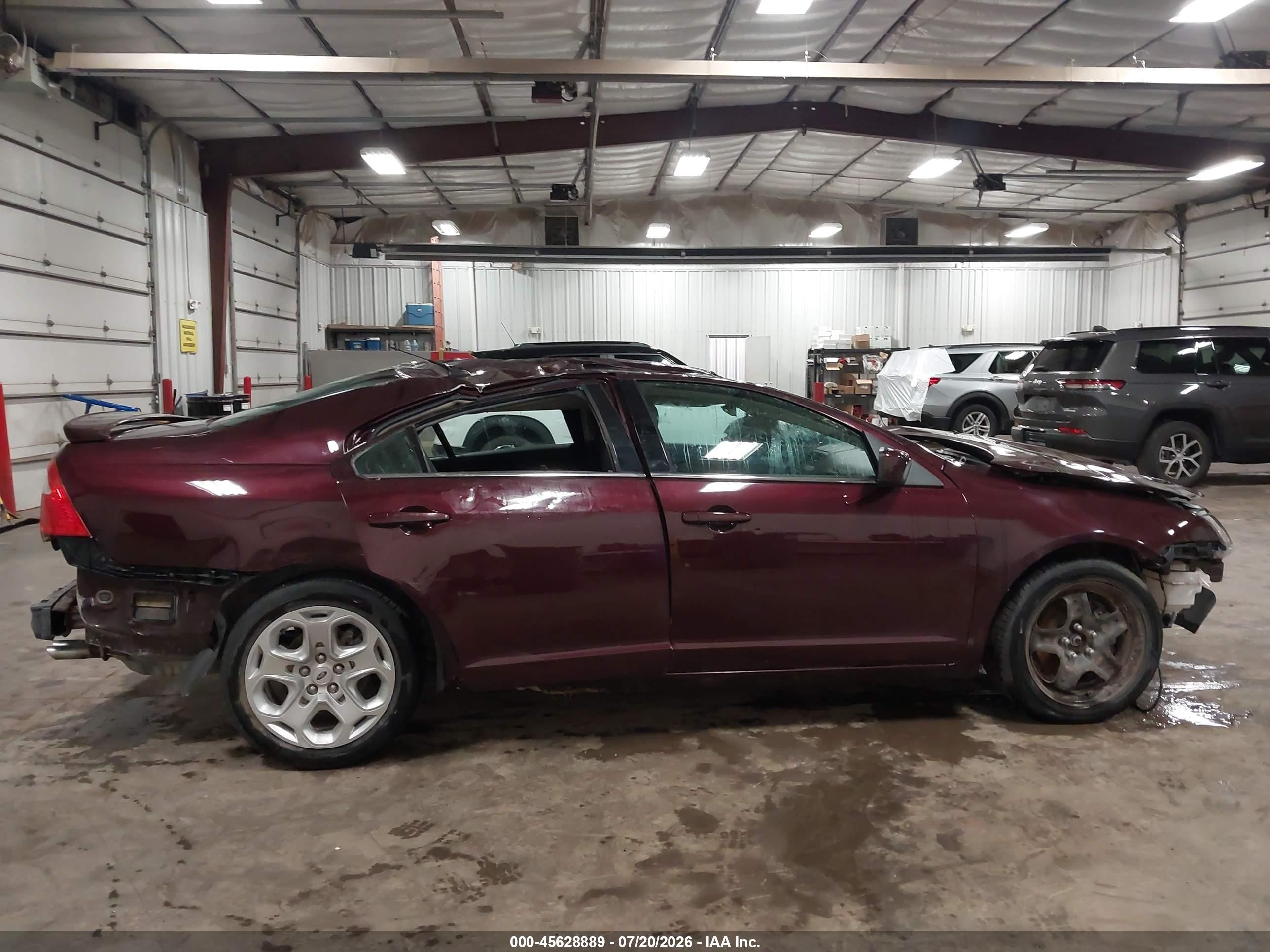 2011 Ford Fusion Se Maroon vin: 3FAHP0HA6BR155043