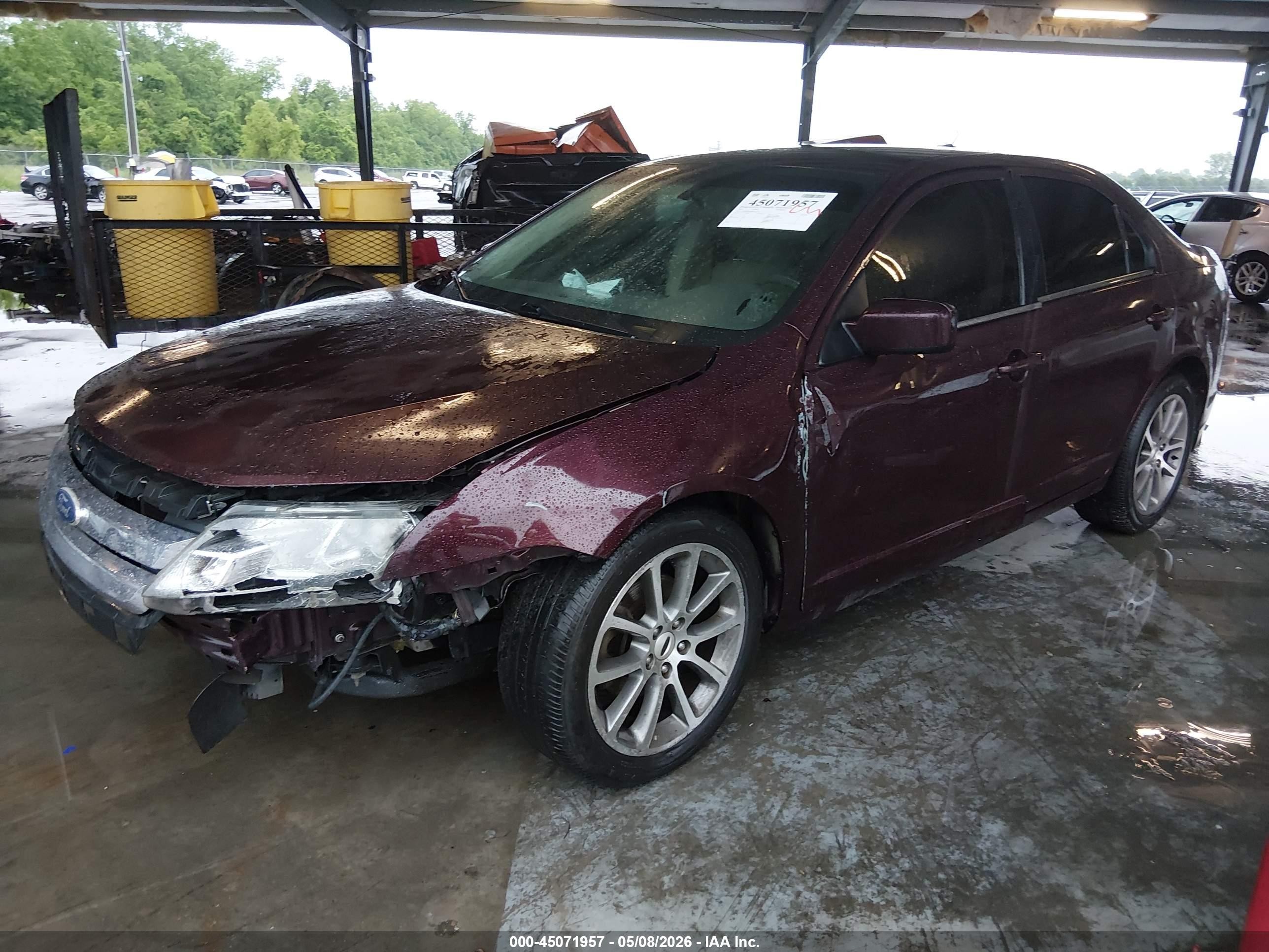 2011 Ford Fusion Se Maroon vin: 3FAHP0HA6BR172716