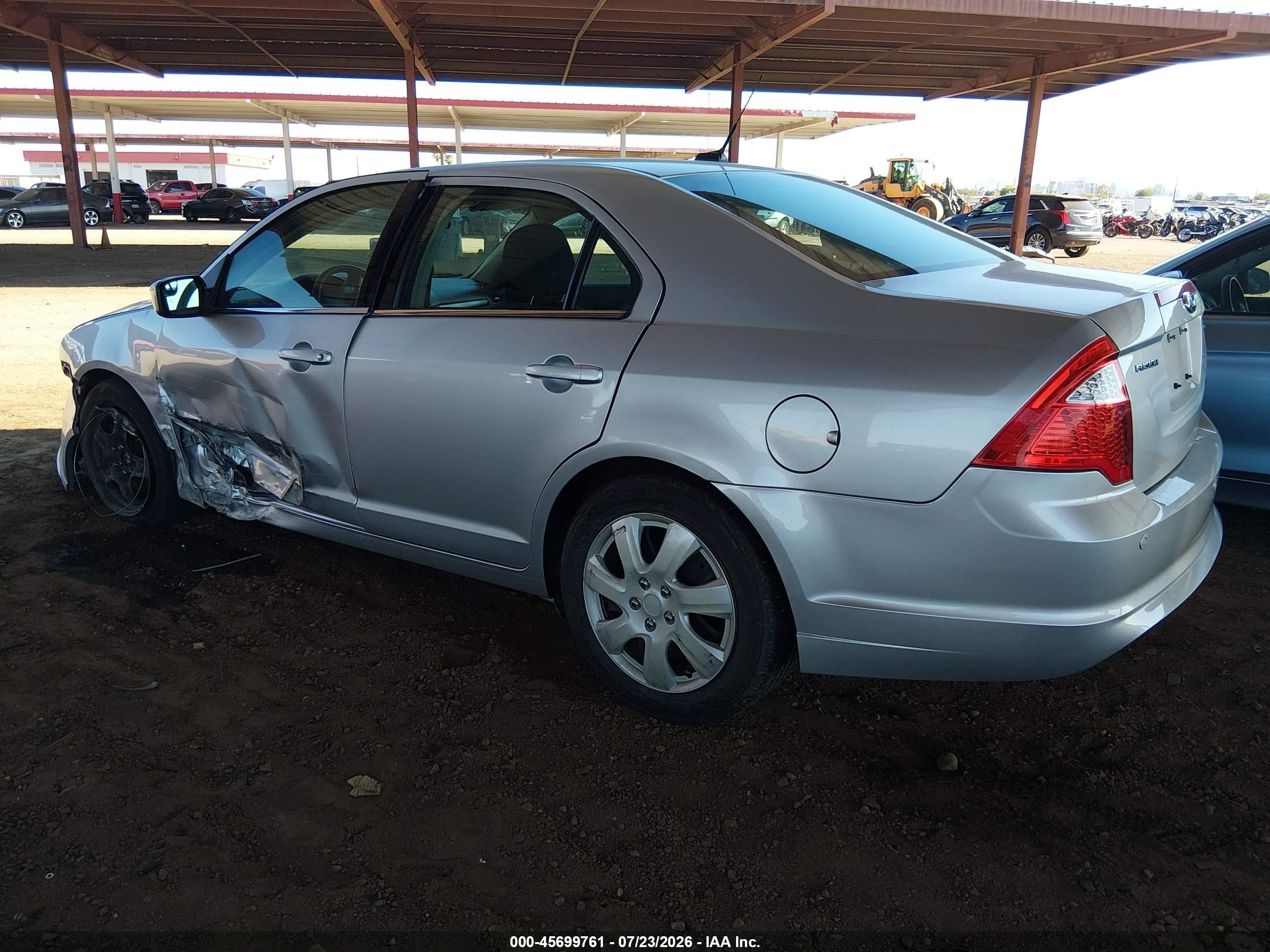 2011 Ford Fusion Se Silver vin: 3FAHP0HA6BR185711