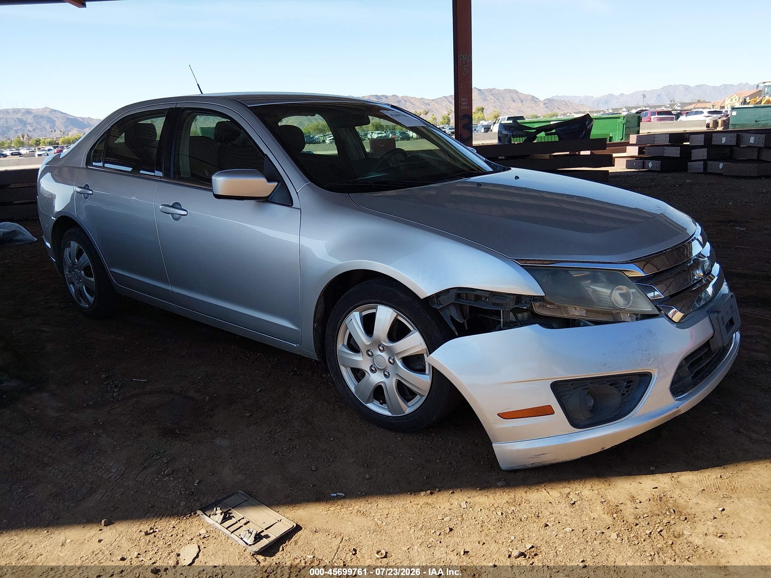2011 Ford Fusion Se Silver vin: 3FAHP0HA6BR185711