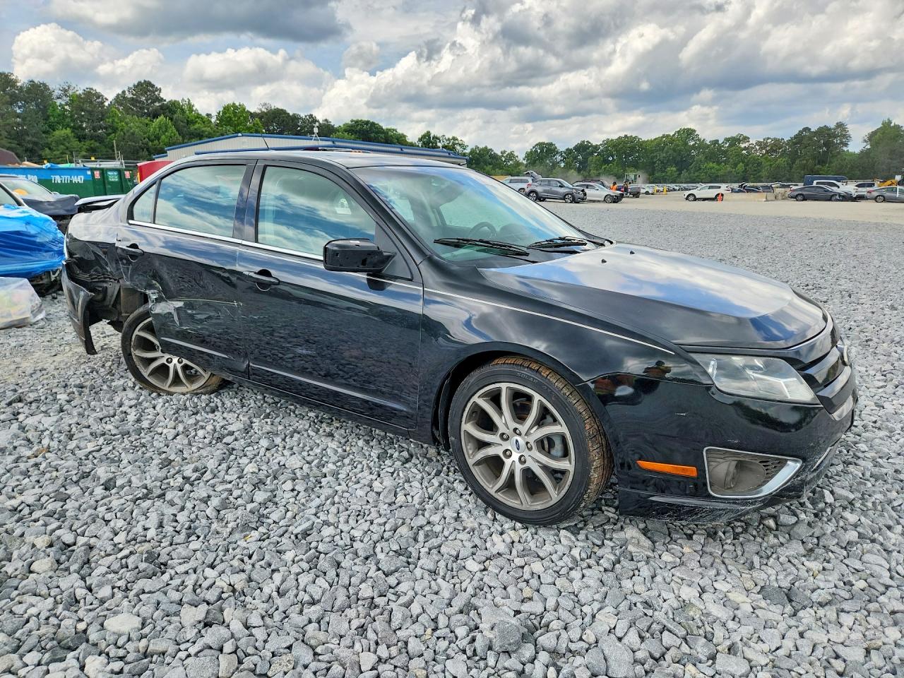 2011 Ford Fusion Se Black vin: 3FAHP0HA6BR194781
