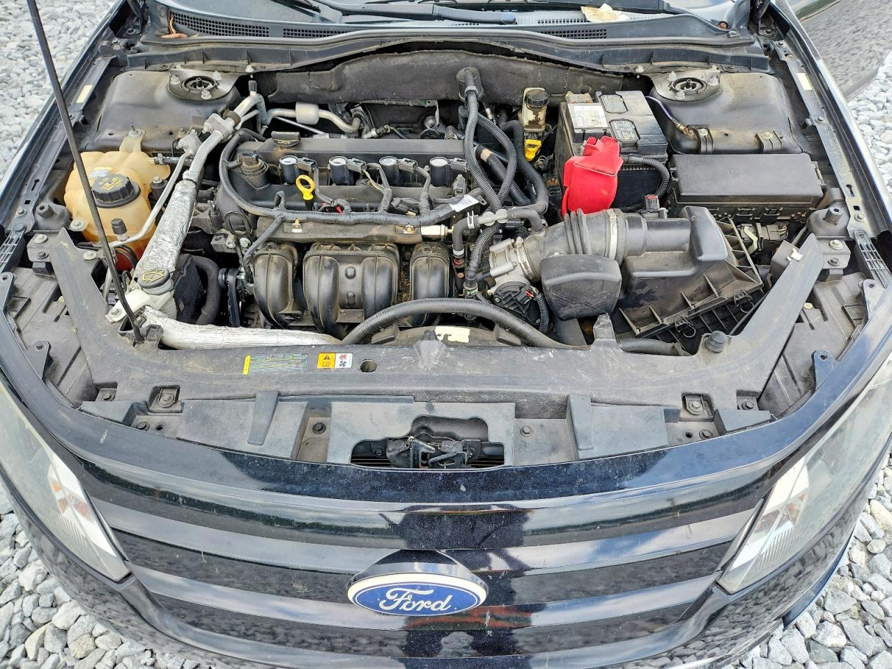 2011 Ford Fusion Se Black vin: 3FAHP0HA6BR194781