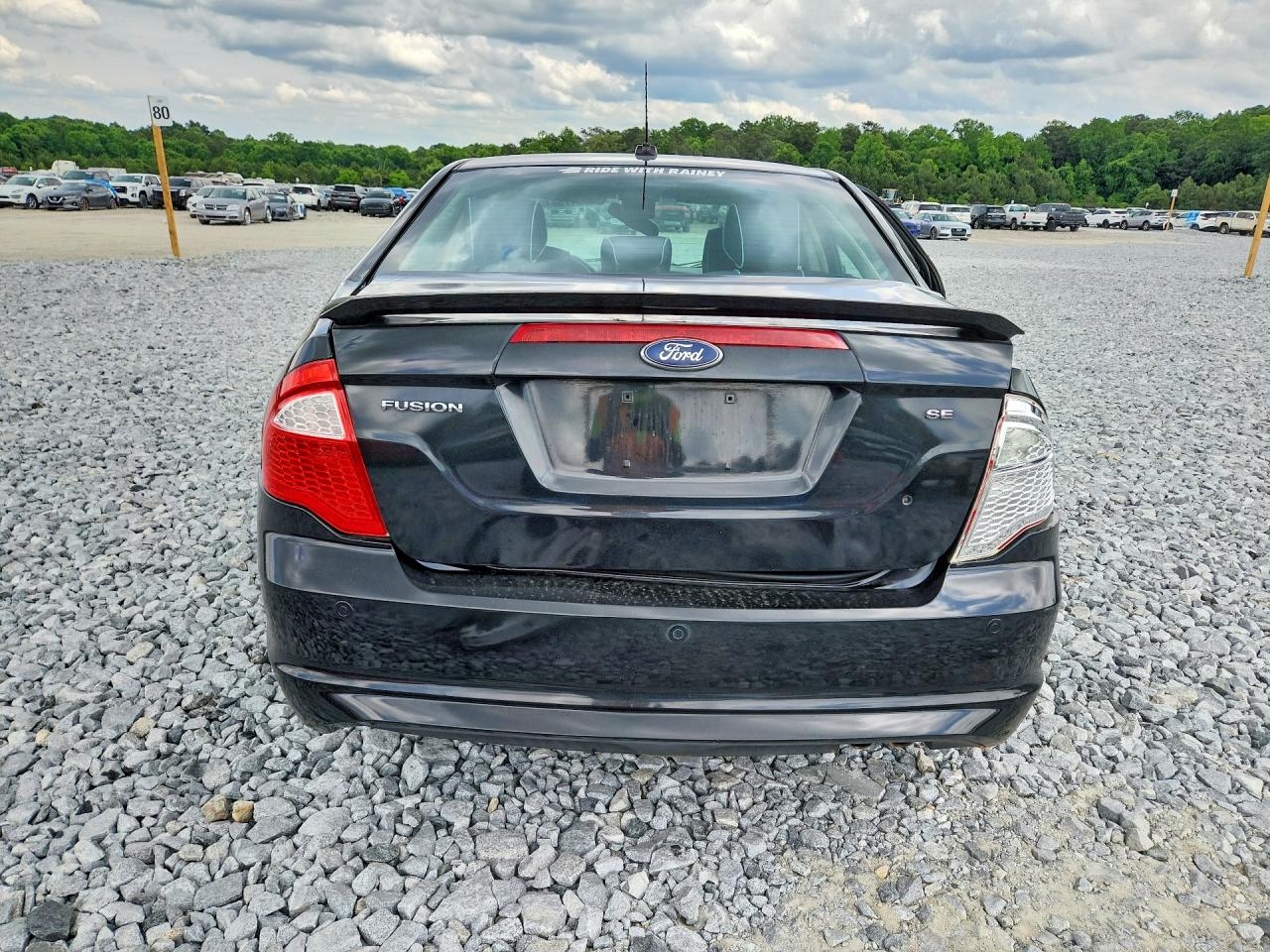 2011 Ford Fusion Se Black vin: 3FAHP0HA6BR194781