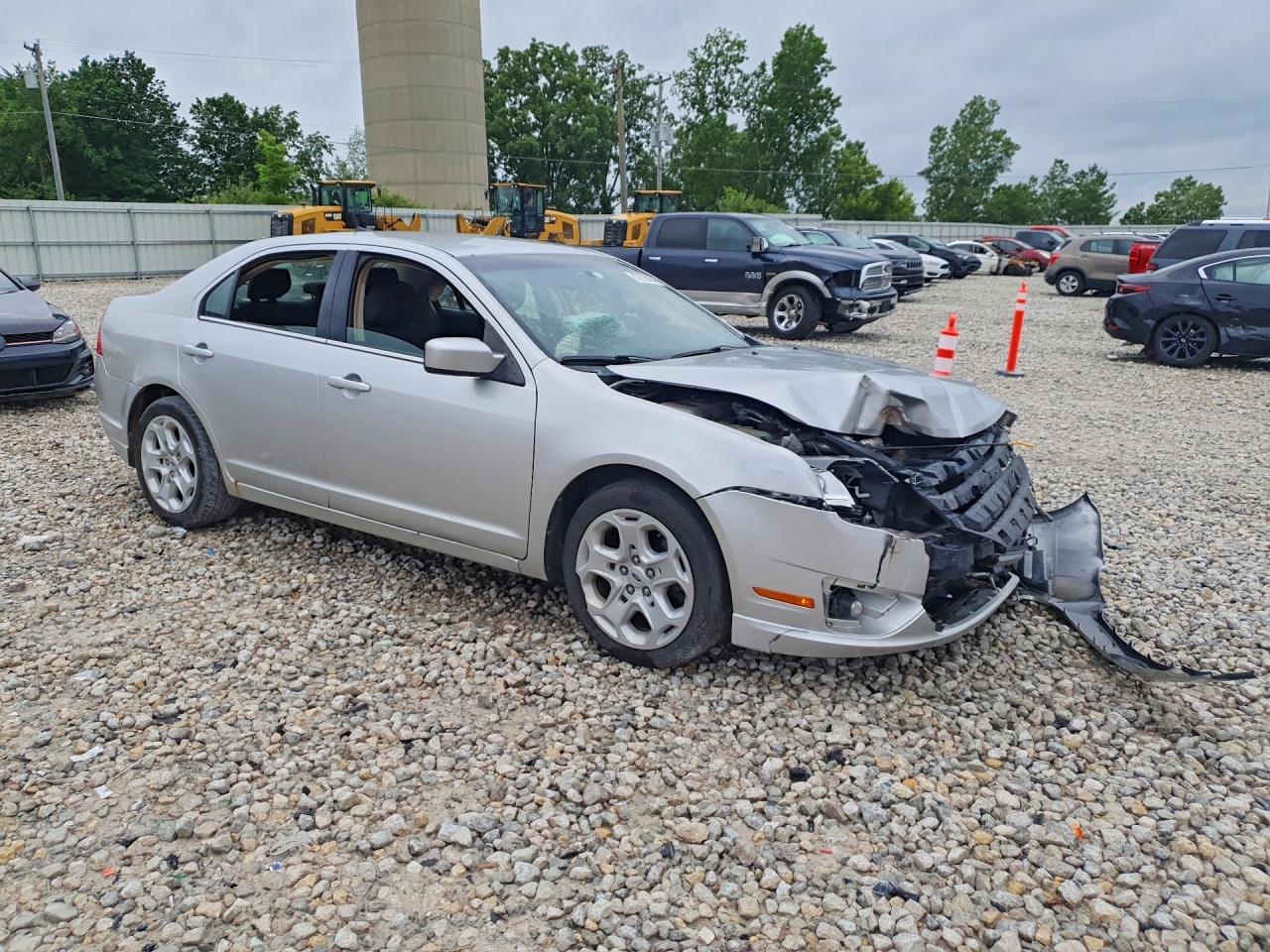 2011 Ford Fusion Se Silver vin: 3FAHP0HA6BR203169