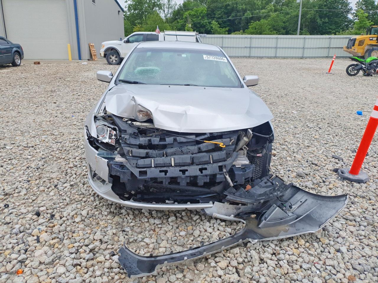 2011 Ford Fusion Se Silver vin: 3FAHP0HA6BR203169