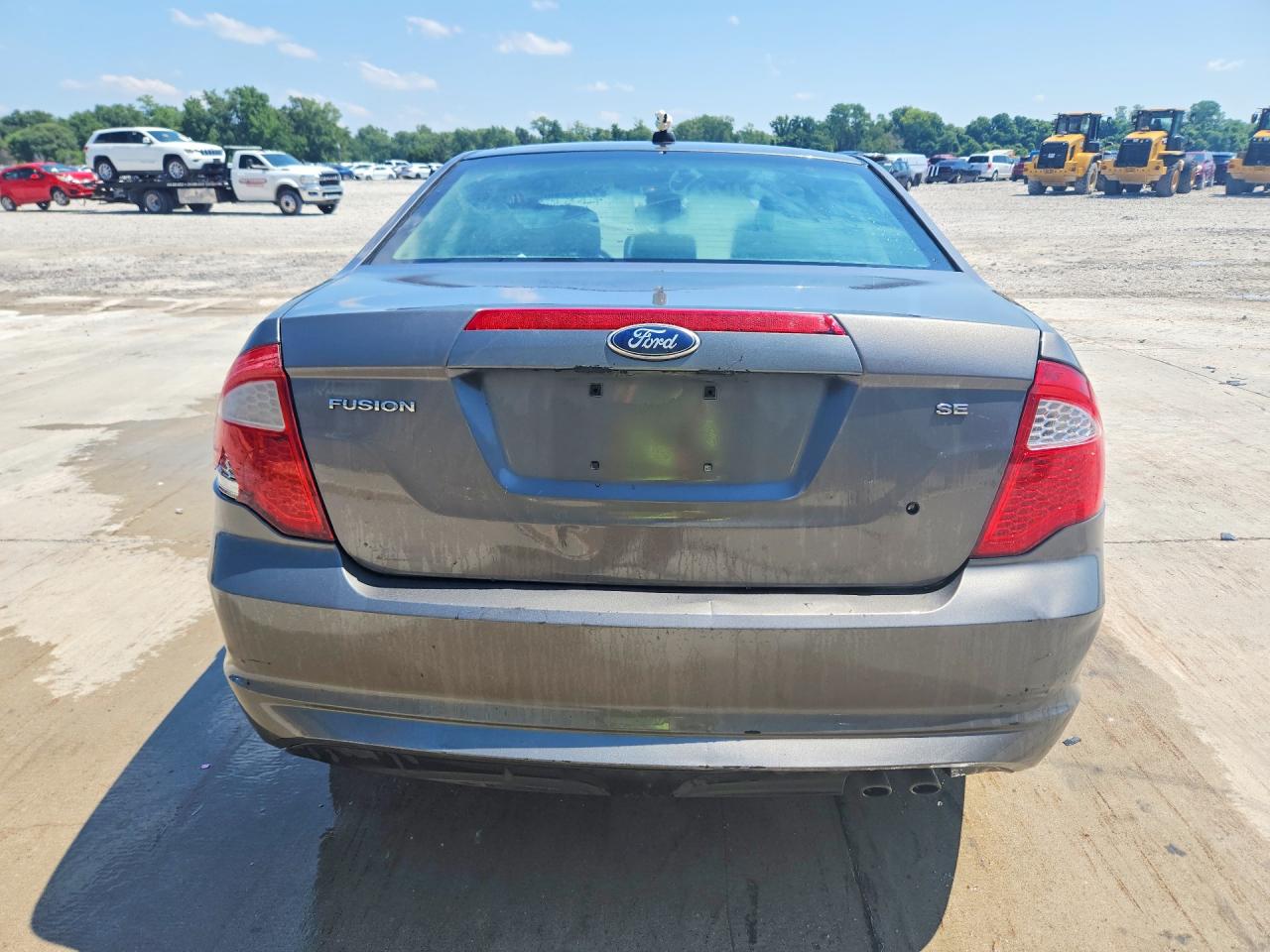 2011 Ford Fusion Se Gray vin: 3FAHP0HA6BR211093