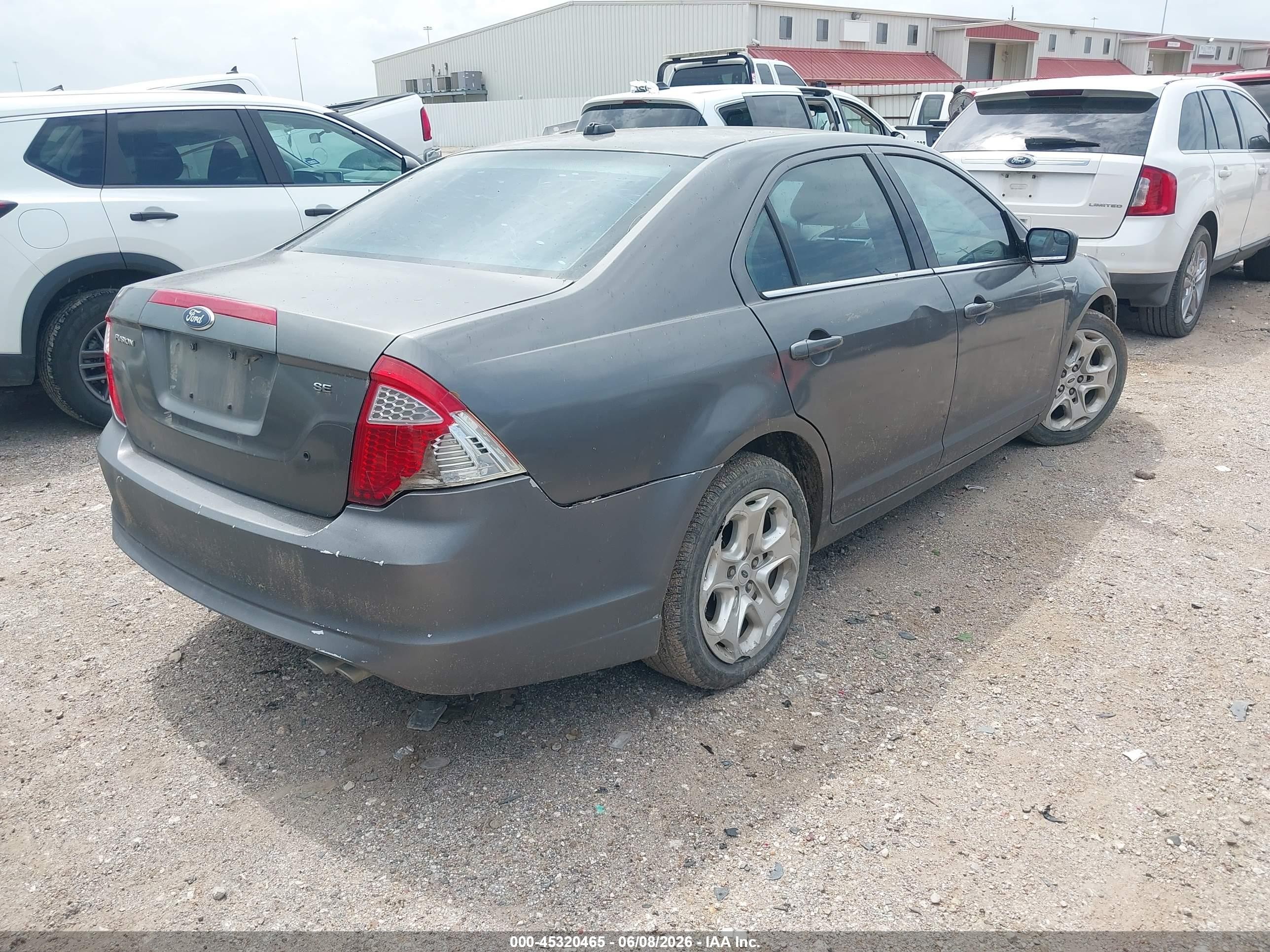 2011 Ford Fusion Se Серый vin: 3FAHP0HA6BR214205