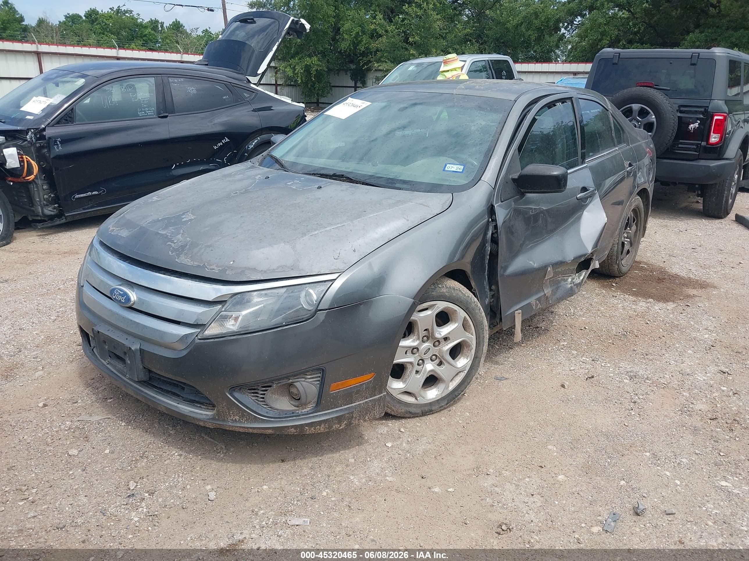 2011 Ford Fusion Se Серый vin: 3FAHP0HA6BR214205