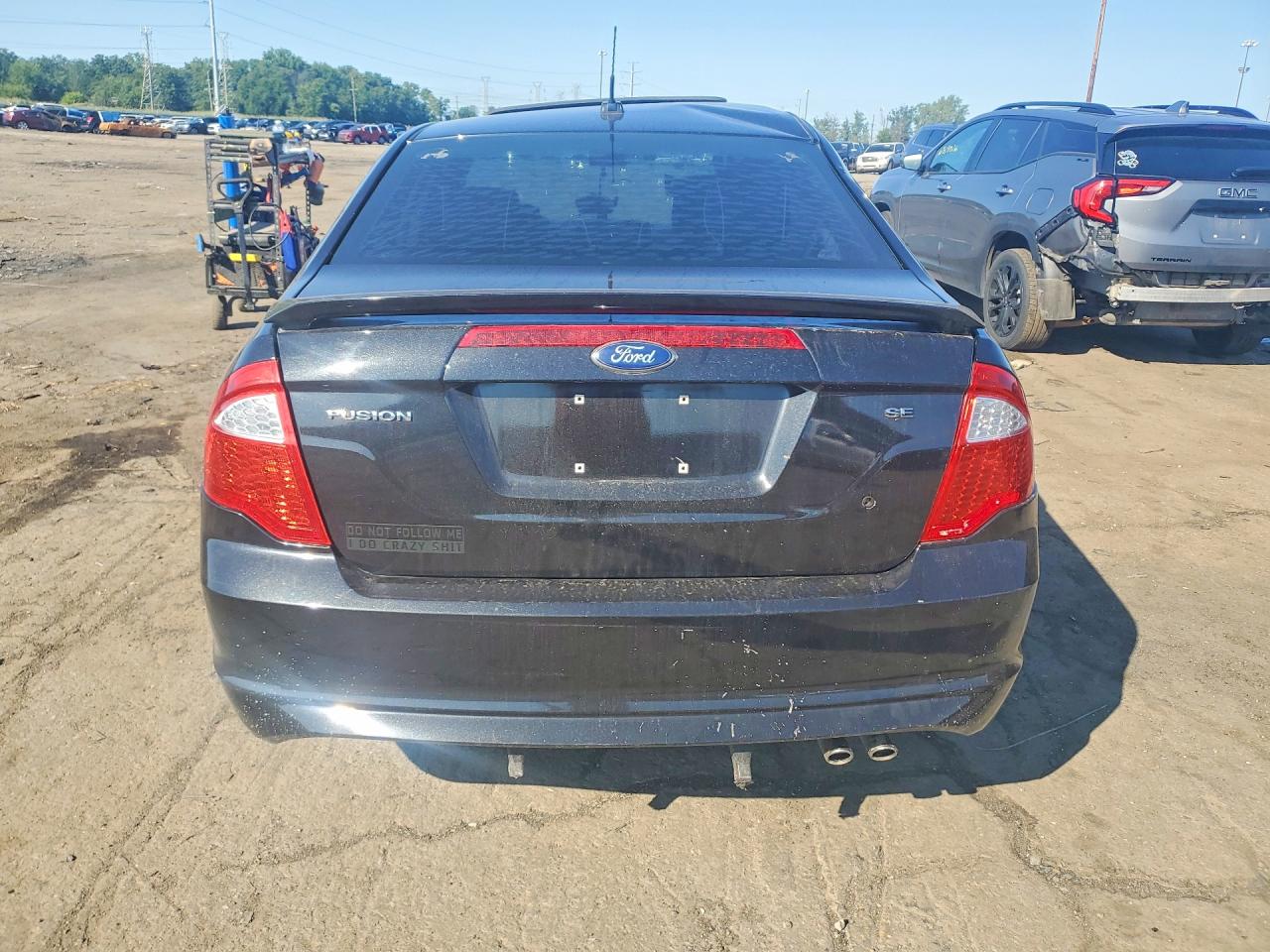 2011 Ford Fusion Se Black vin: 3FAHP0HA6BR219940