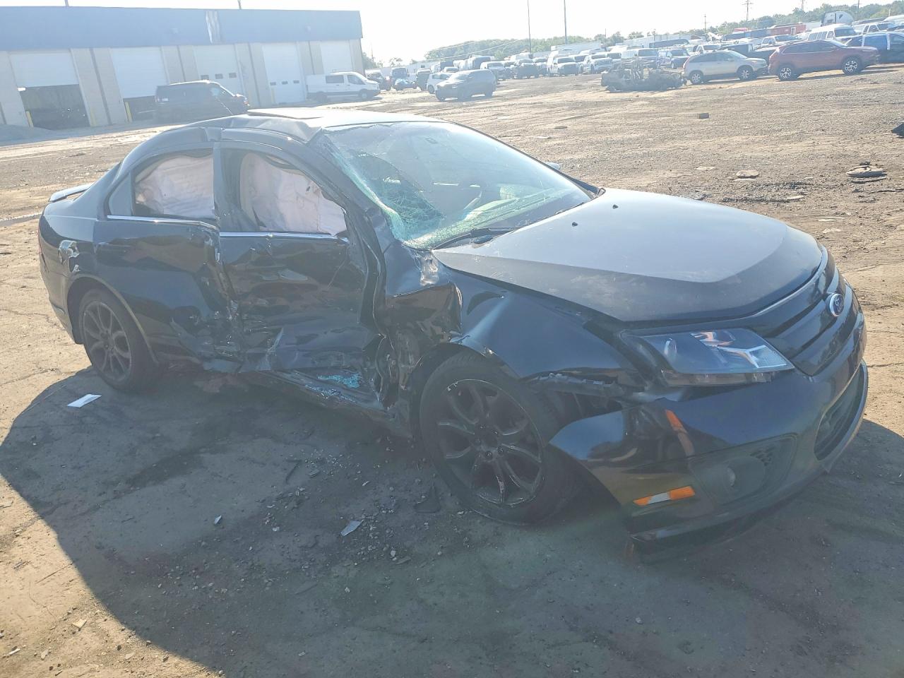 2011 Ford Fusion Se Black vin: 3FAHP0HA6BR219940