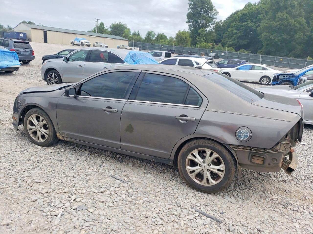 2011 Ford Fusion Se Gray vin: 3FAHP0HA6BR275084