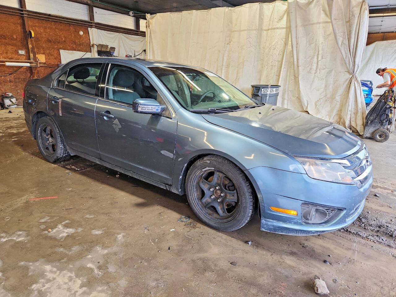 2011 Ford Fusion Se Blue vin: 3FAHP0HA6BR295836