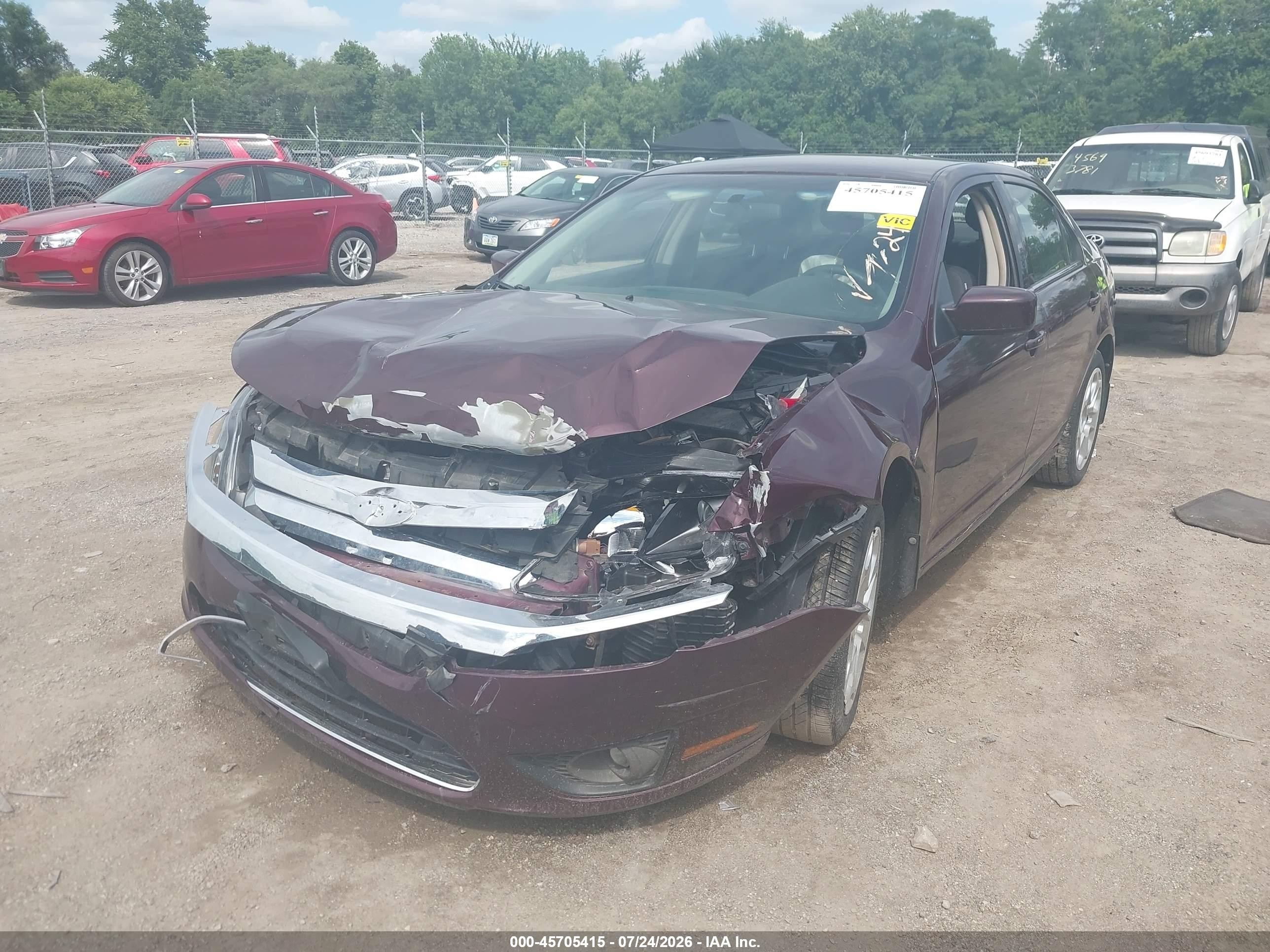 2011 Ford Fusion Se Темно-бордовый vin: 3FAHP0HA6BR296355