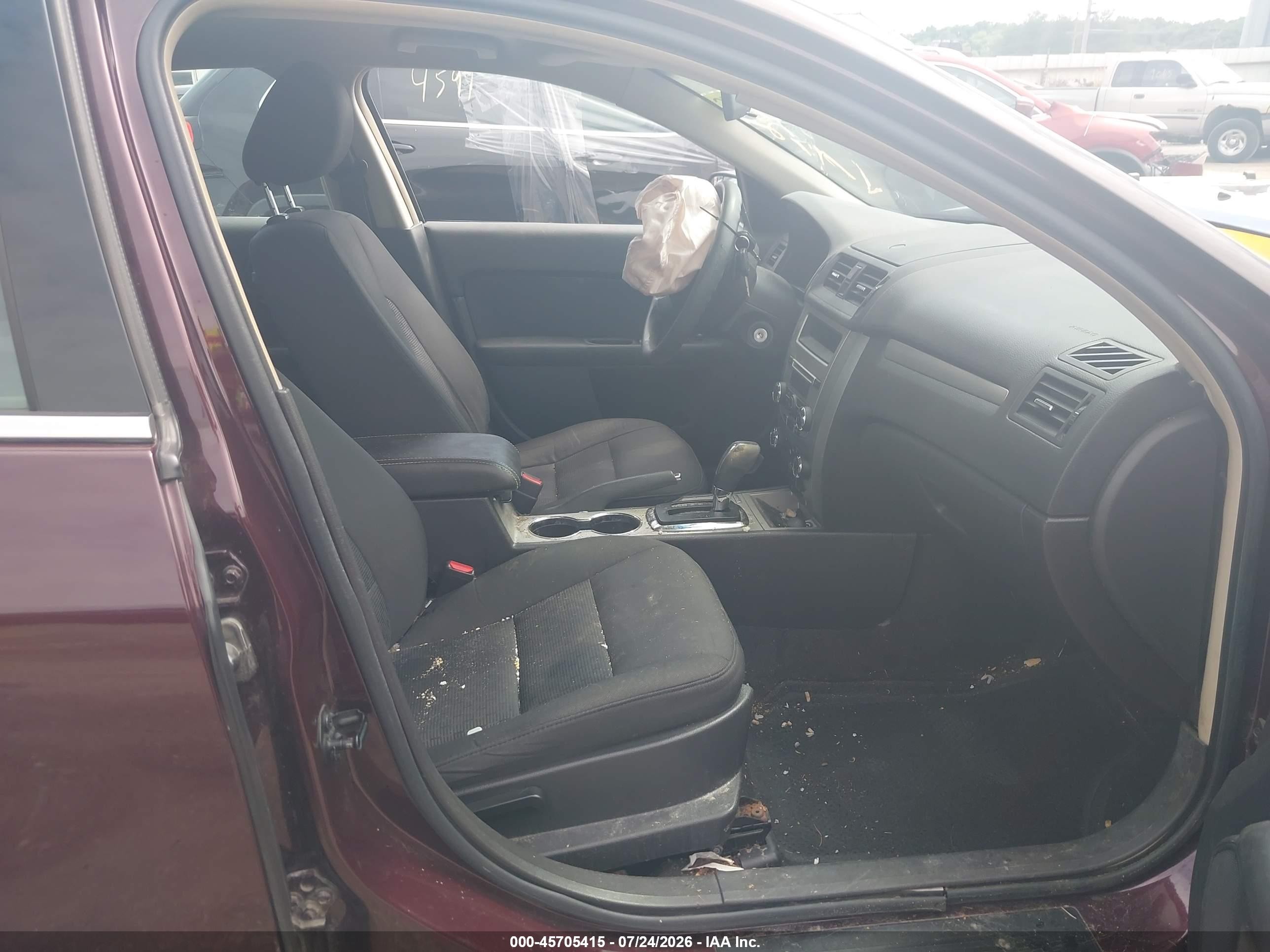 2011 Ford Fusion Se Темно-бордовый vin: 3FAHP0HA6BR296355