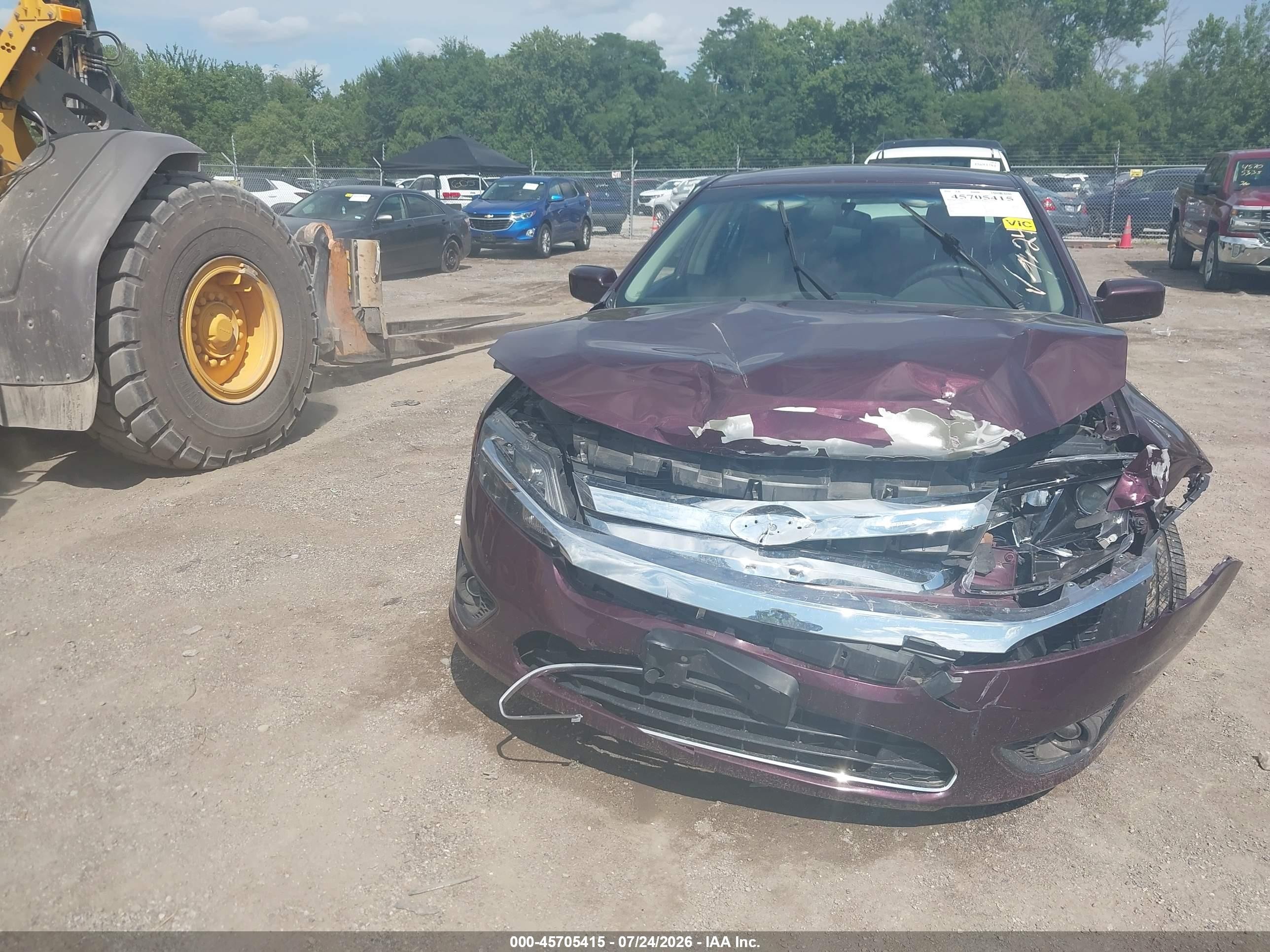 2011 Ford Fusion Se Темно-бордовый vin: 3FAHP0HA6BR296355