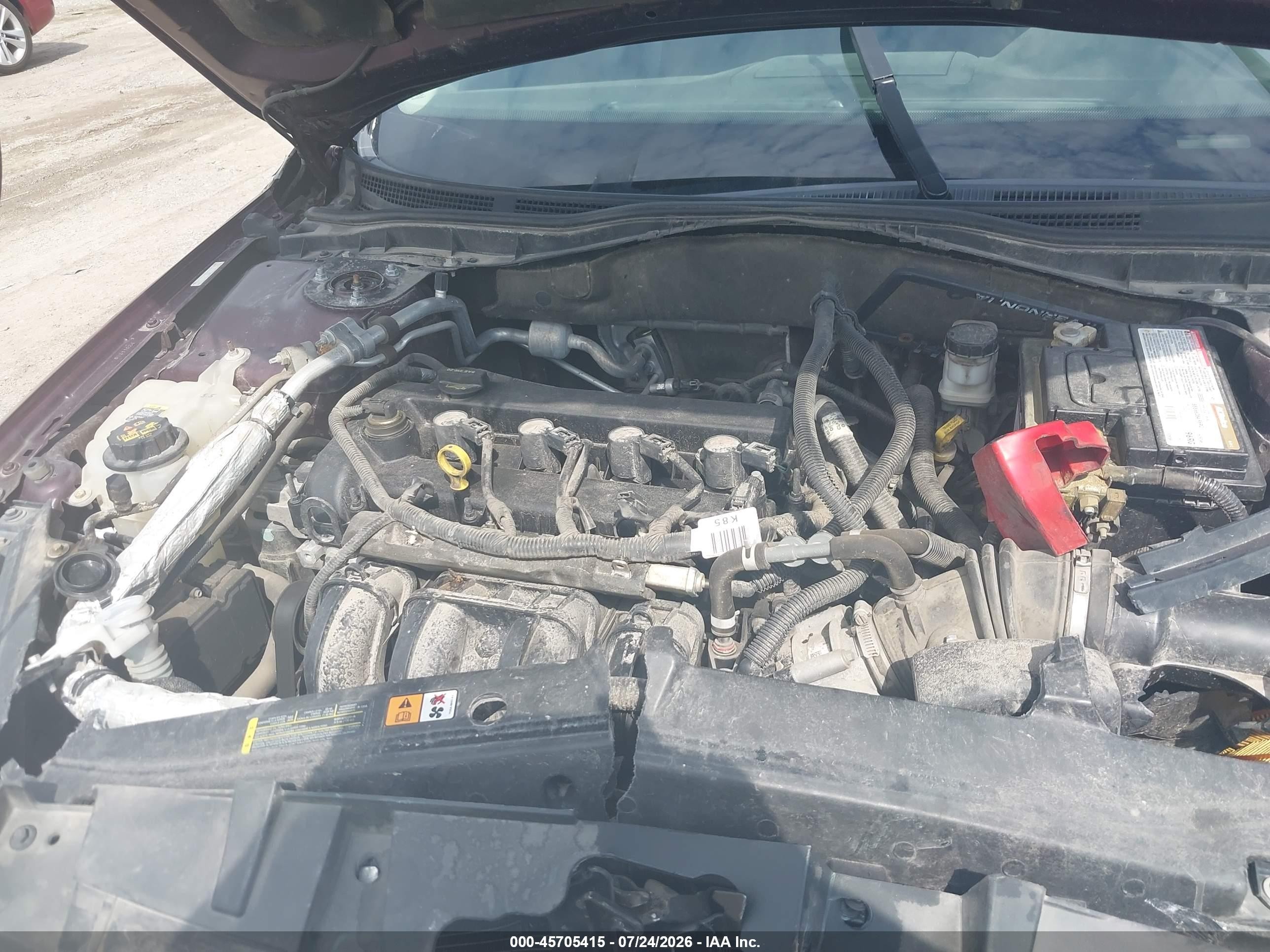 2011 Ford Fusion Se Темно-бордовый vin: 3FAHP0HA6BR296355