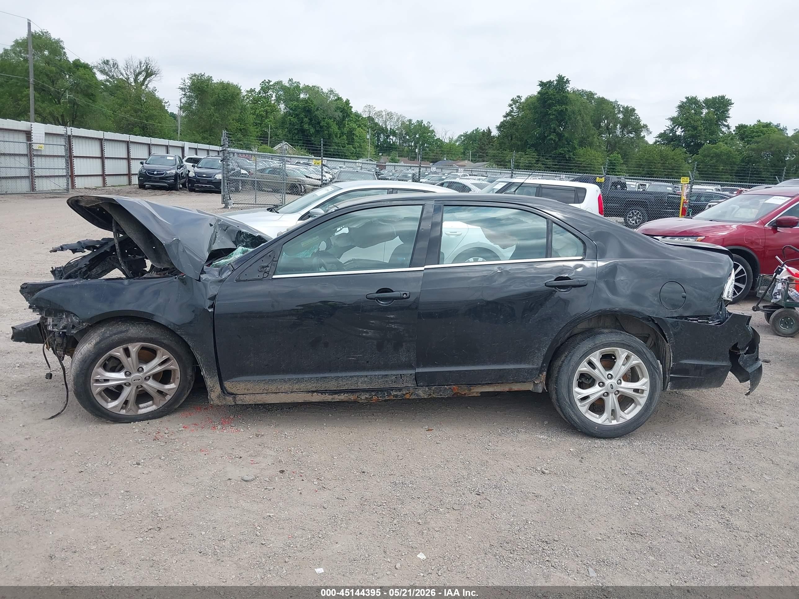 2011 Ford Fusion Se Black vin: 3FAHP0HA6BR299191
