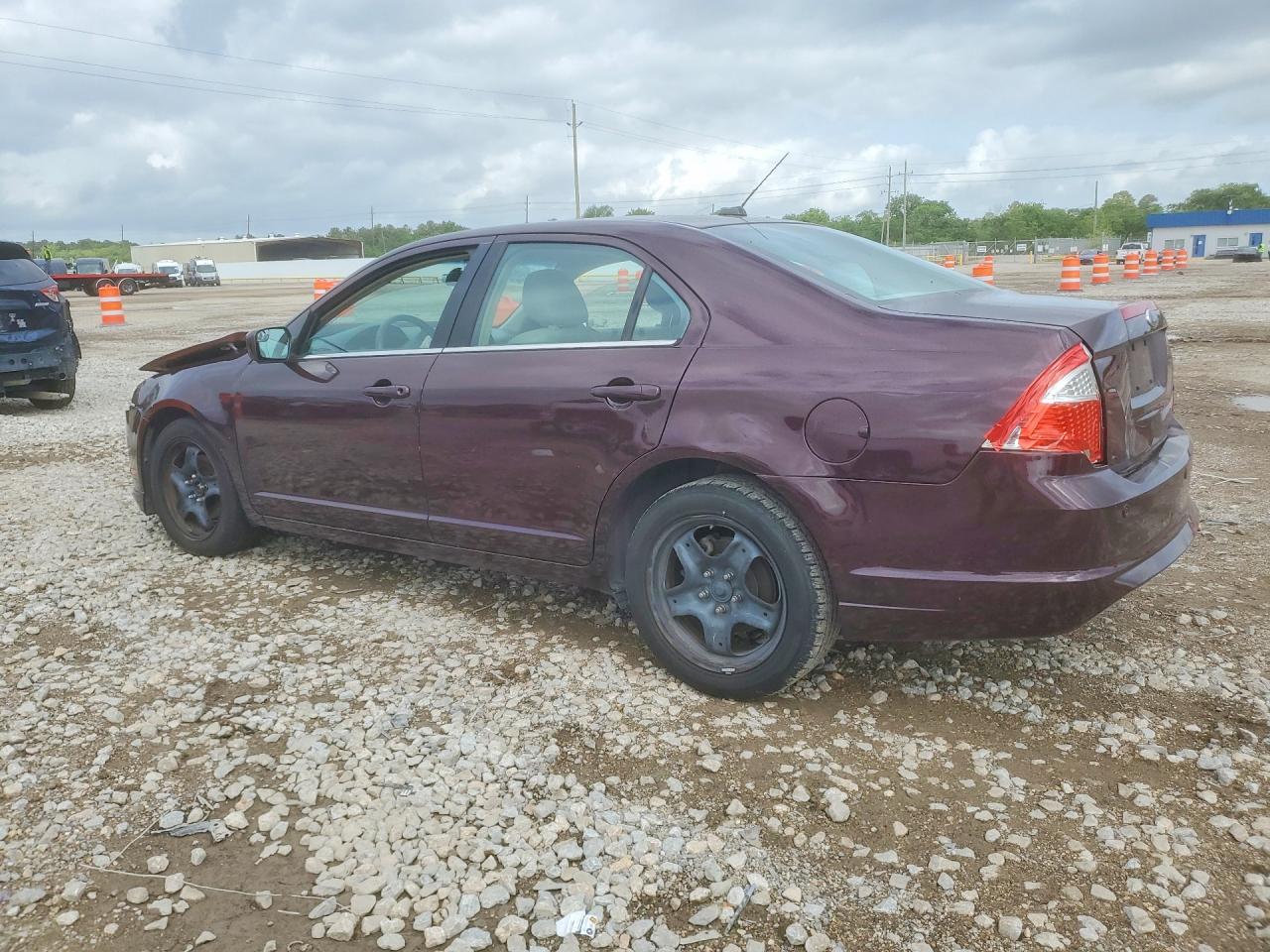 2011 Ford Fusion Se Burgundy vin: 3FAHP0HA6BR302753