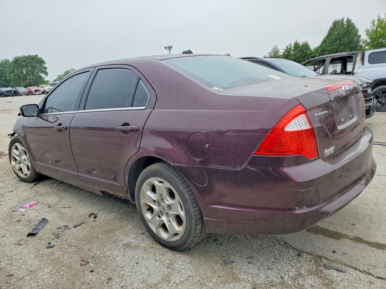 2011 Ford Fusion Se Темно-бордовый vin: 3FAHP0HA6BR304857