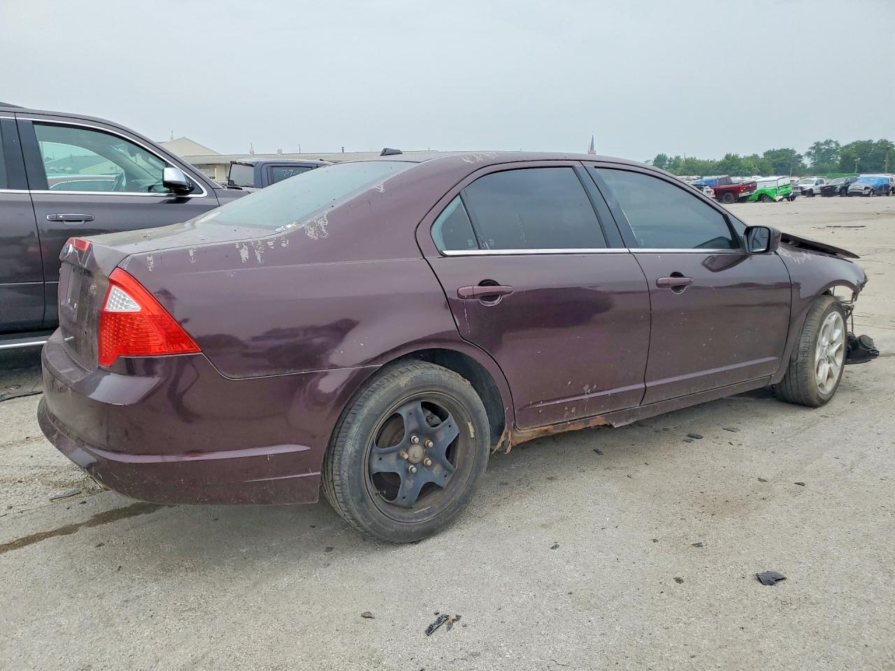 2011 Ford Fusion Se Темно-бордовый vin: 3FAHP0HA6BR304857
