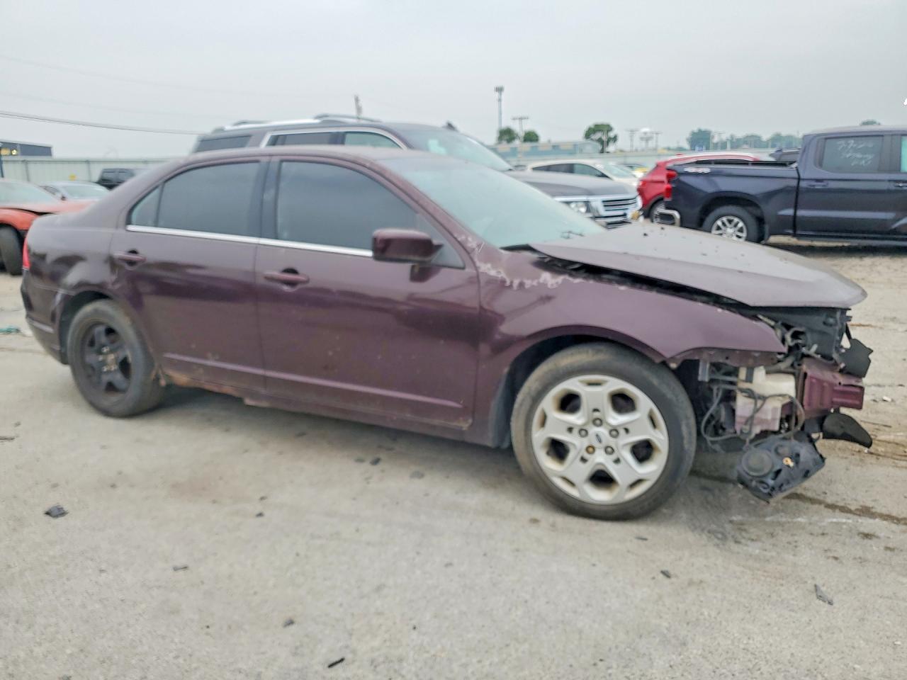 2011 Ford Fusion Se Темно-бордовый vin: 3FAHP0HA6BR304857