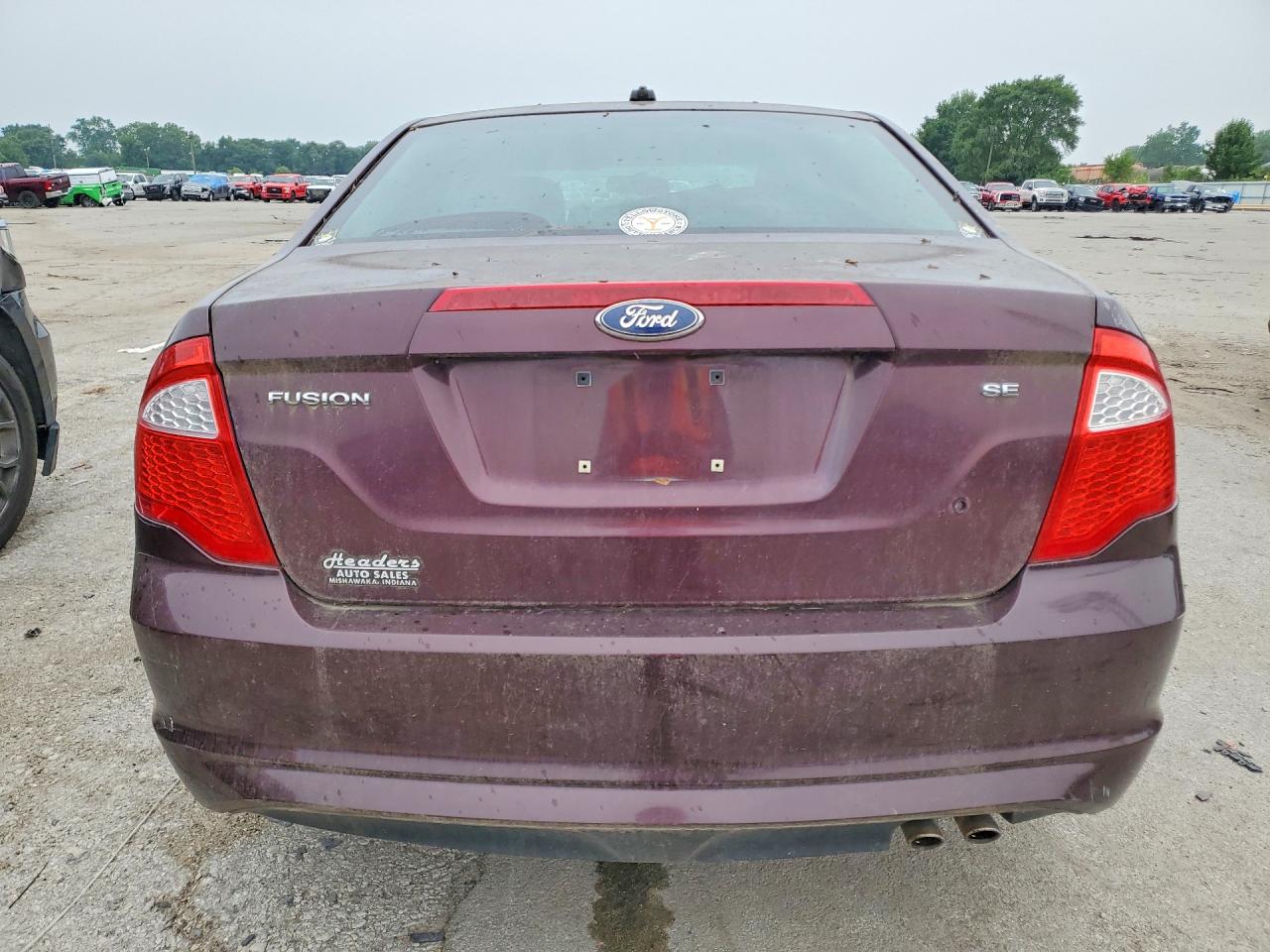2011 Ford Fusion Se Темно-бордовый vin: 3FAHP0HA6BR304857