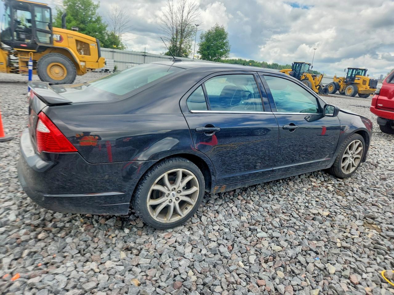2011 Ford Fusion Se Black vin: 3FAHP0HA6BR317916