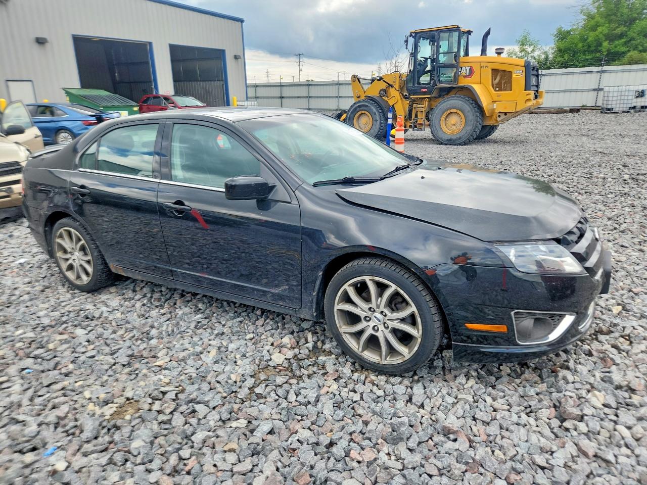 2011 Ford Fusion Se Black vin: 3FAHP0HA6BR317916