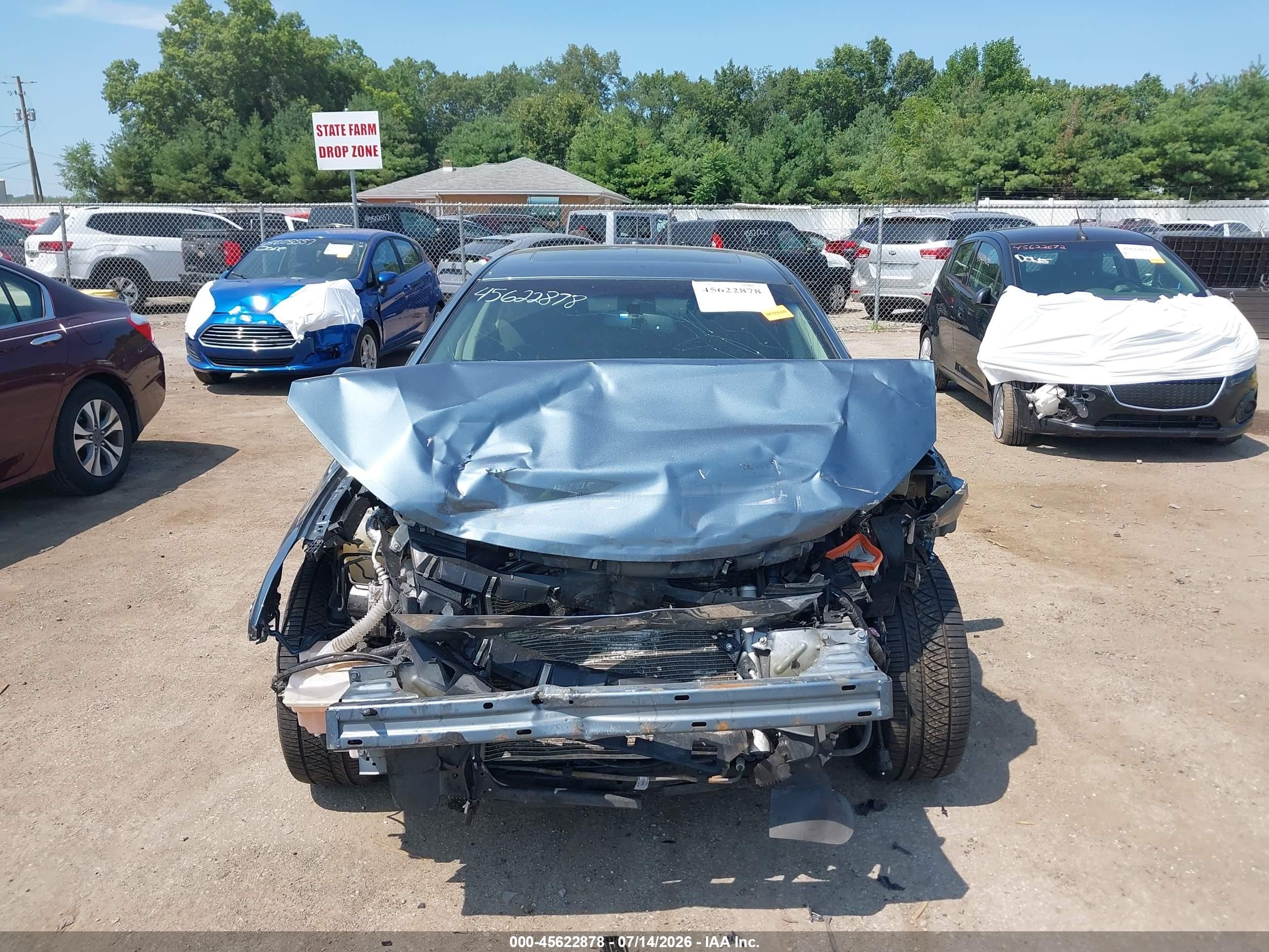 2011 Ford Fusion Se Light Blue vin: 3FAHP0HA6BR334604