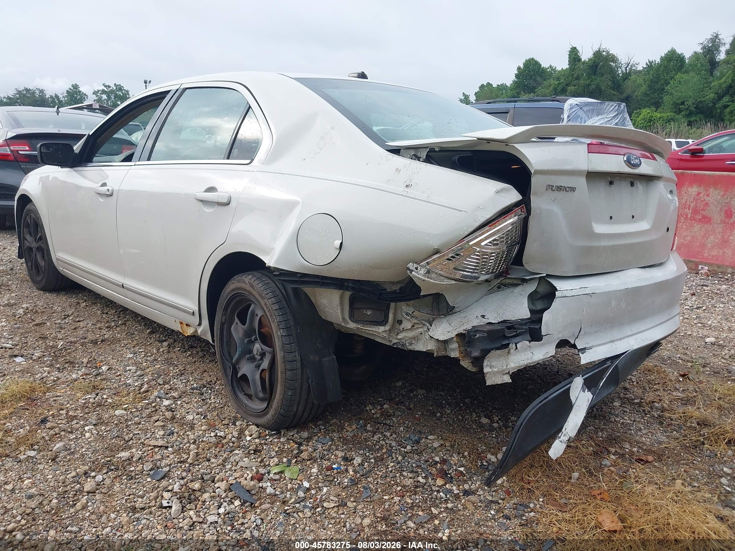 2012 Ford Fusion Se White vin: 3FAHP0HA6CR101193