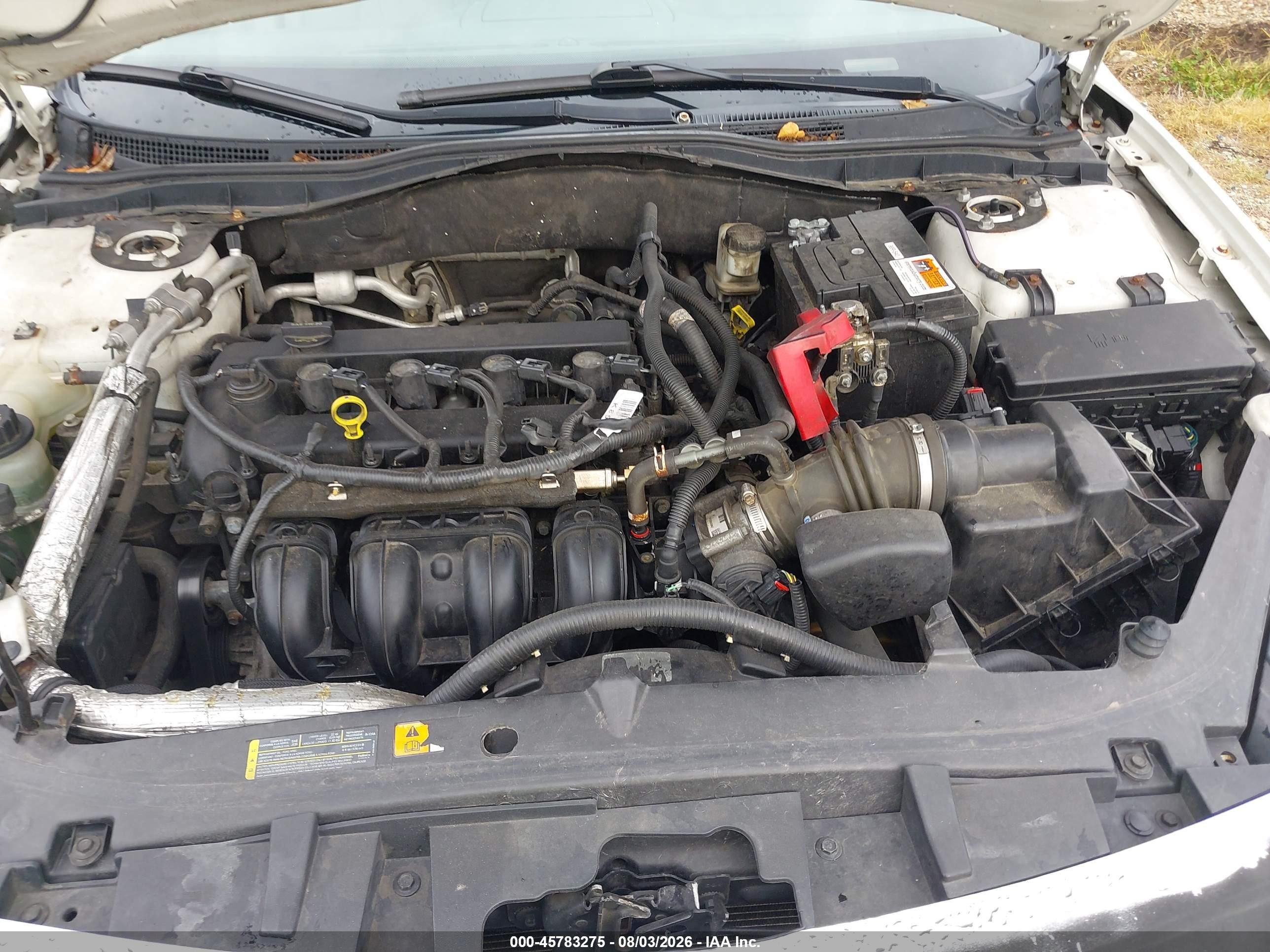 2012 Ford Fusion Se White vin: 3FAHP0HA6CR101193