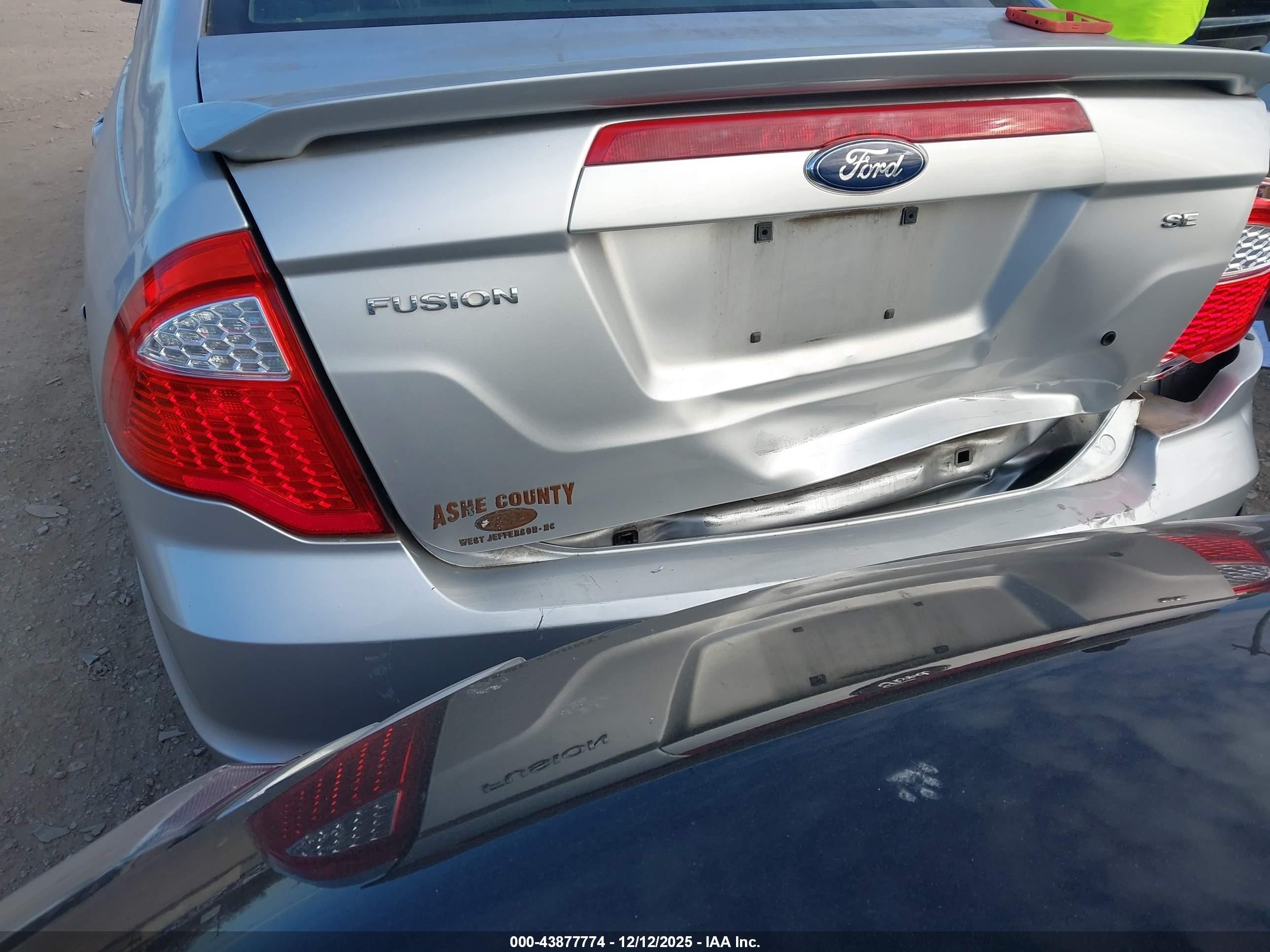 2012 Ford Fusion Se Silver vin: 3FAHP0HA6CR112906
