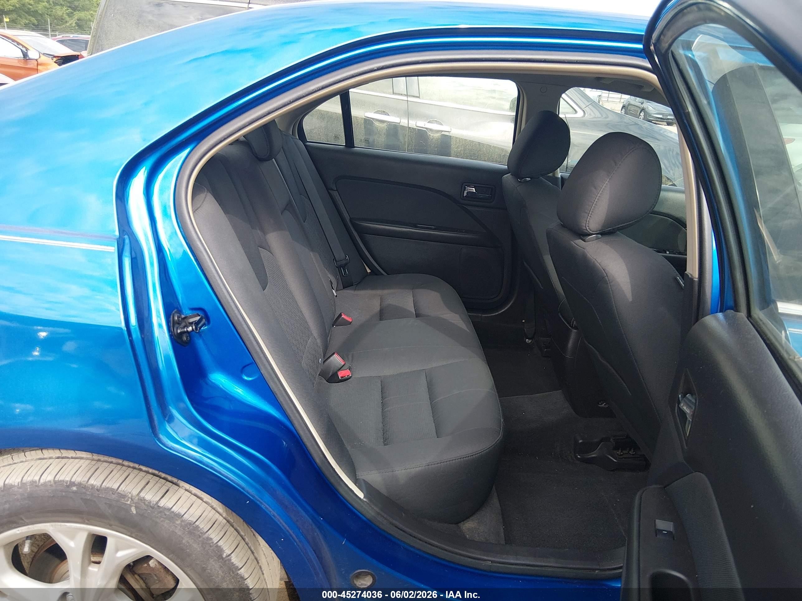 2012 Ford Fusion Se Blue vin: 3FAHP0HA6CR120603