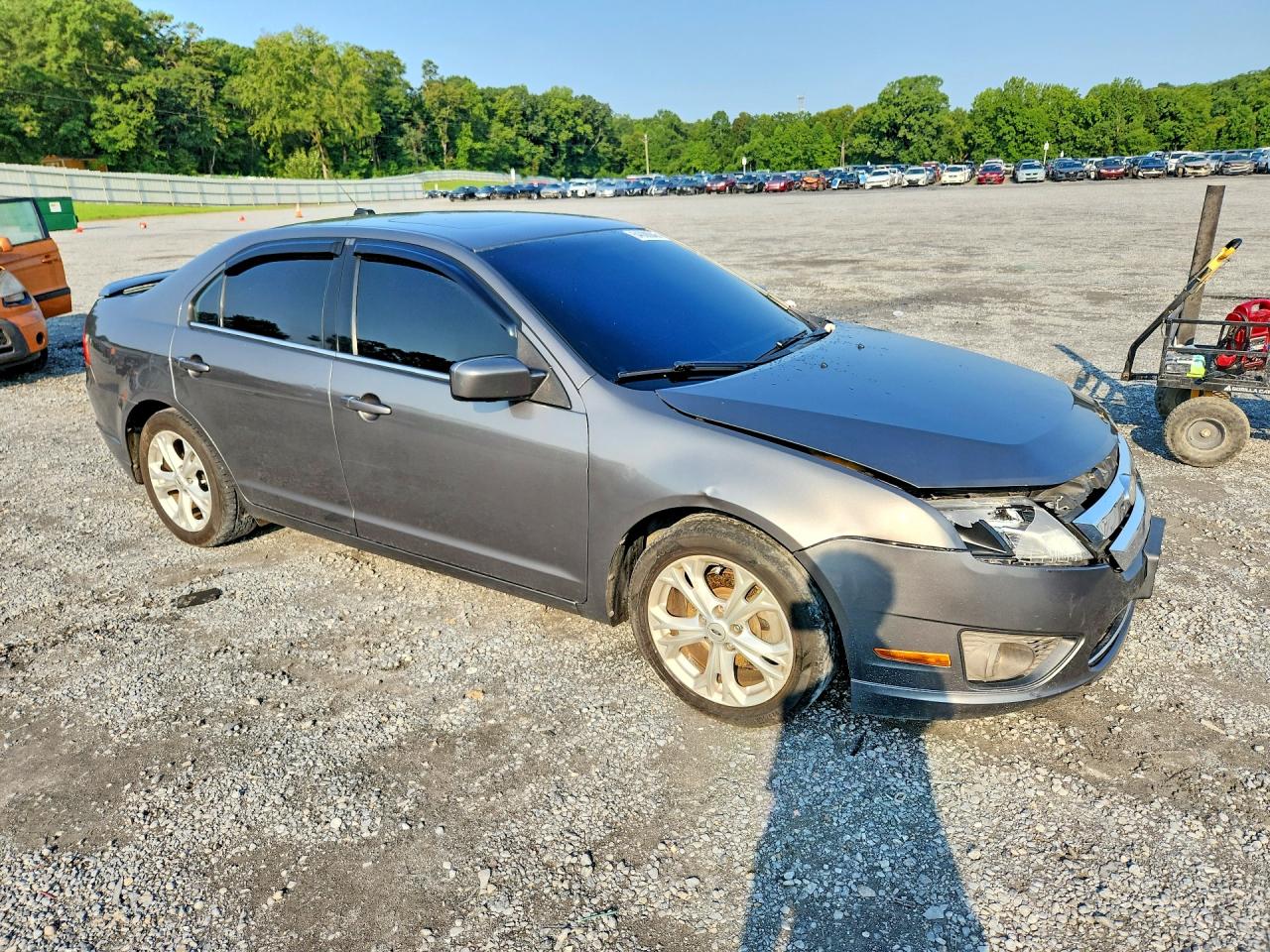 2012 Ford Fusion Se Charcoal vin: 3FAHP0HA6CR121444