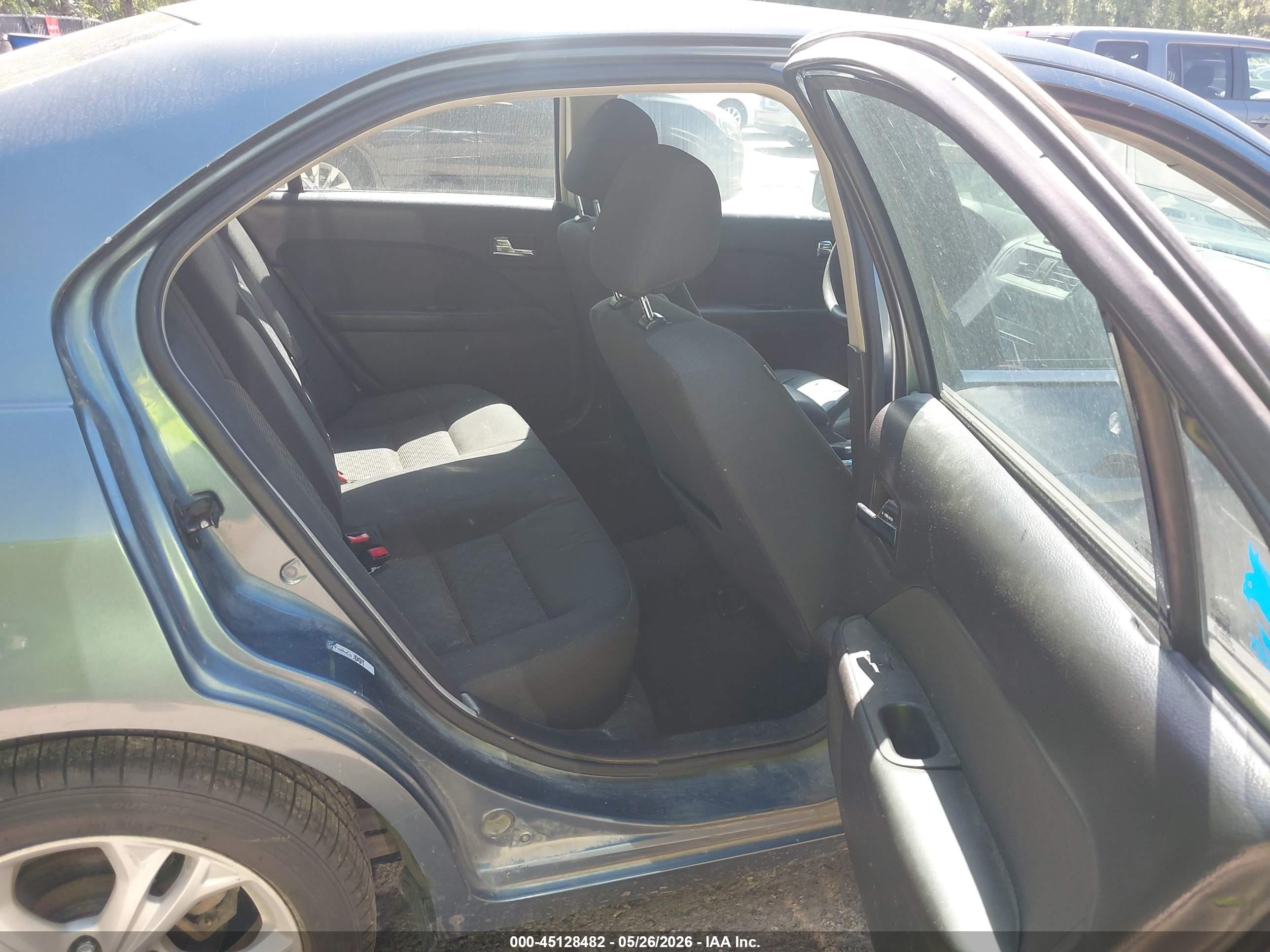 2012 Ford Fusion Se Teal vin: 3FAHP0HA6CR124795